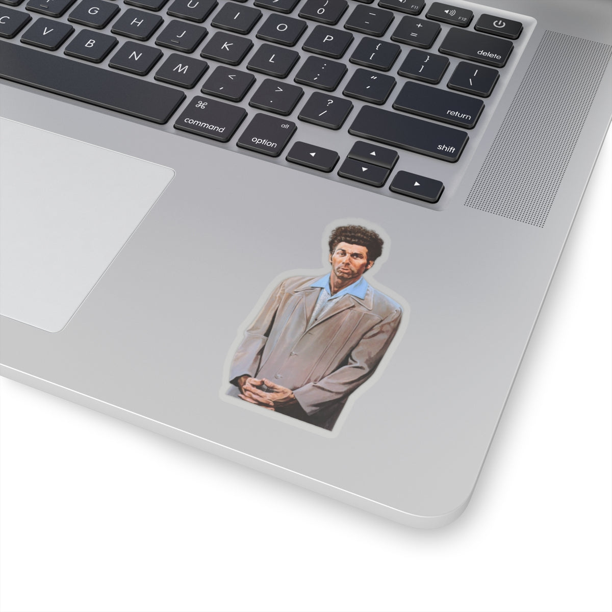Cosmo Kramer Seinfeld Beloved Character Stickers with his Portrait Artwork (4 Sizes)