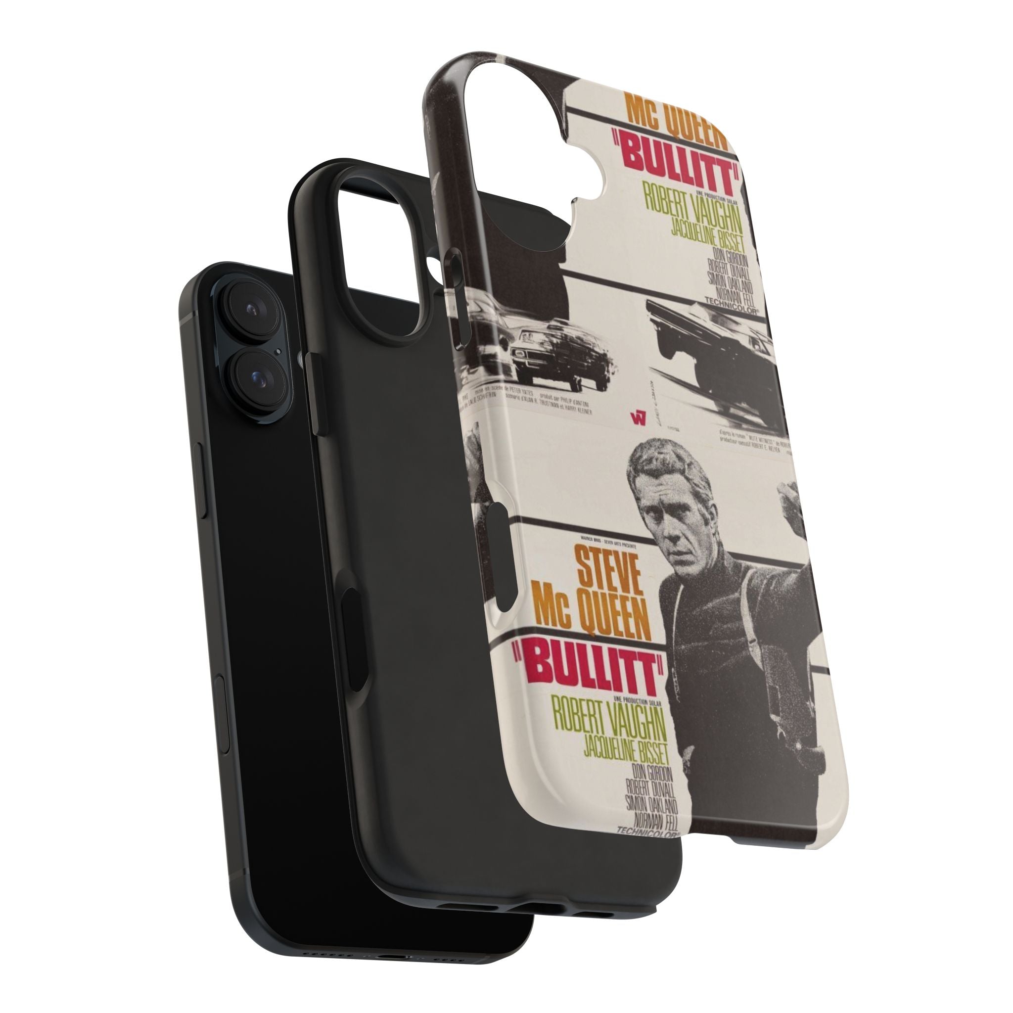 Steve McQueen Bullitt Movie Tough Phone Case | Classic Car Chase Film Phone Case