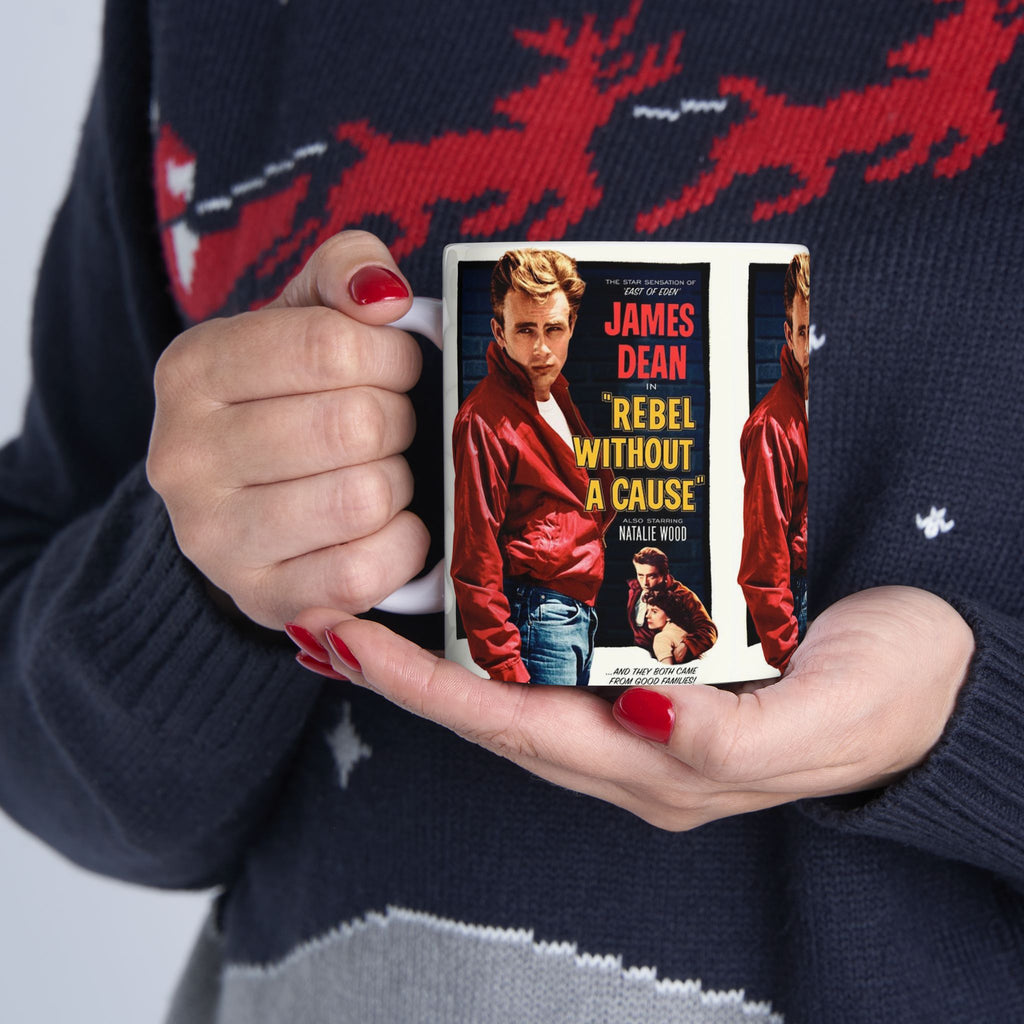 James Dean Rebel Without a Cause 11oz Coffee Mug | Vintage Film Poster