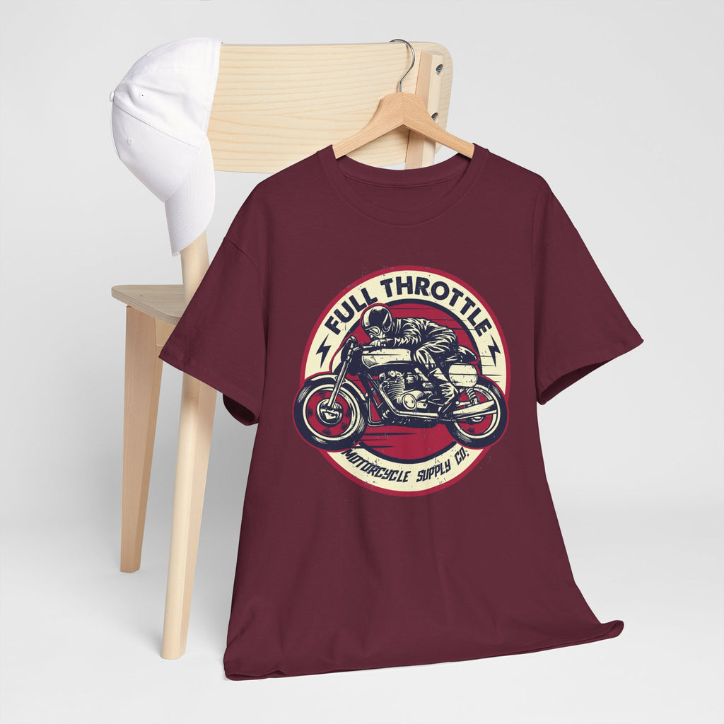 Unisex Full Thorotle Custom Graphic Motorcycle T-Shirt (5 Colors)