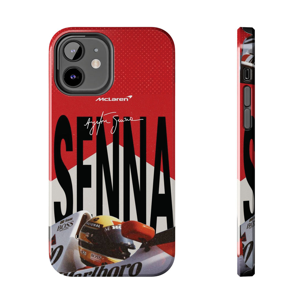 Ayrton Senna McLaren F1 Tough Phone Case | Formula 1 Racing Legend Phone Case
