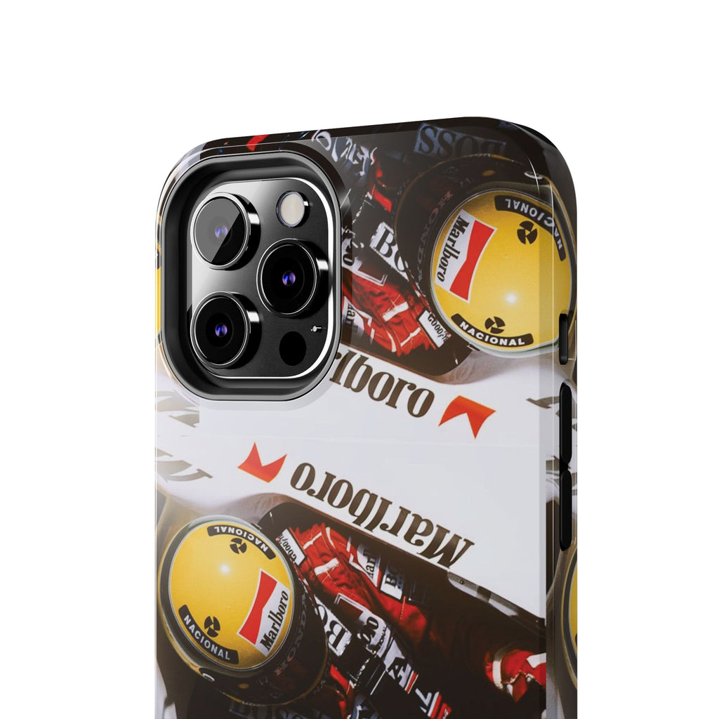 Ayrton Senna McLaren F1 Tough Phone Case | F1 Racing Legend Accessory