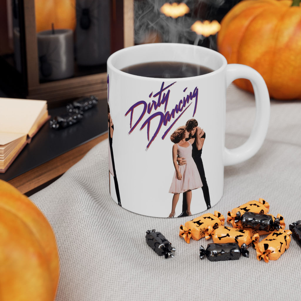 Dirty Dancing Movie Mug, 11oz Ceramic Coffee Mug. Gift for Classic Movie Fans.