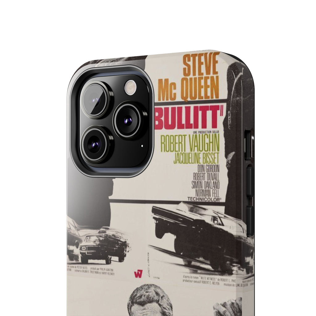 Steve McQueen Bullitt Movie Tough Phone Case | Classic Car Chase Film Phone Case
