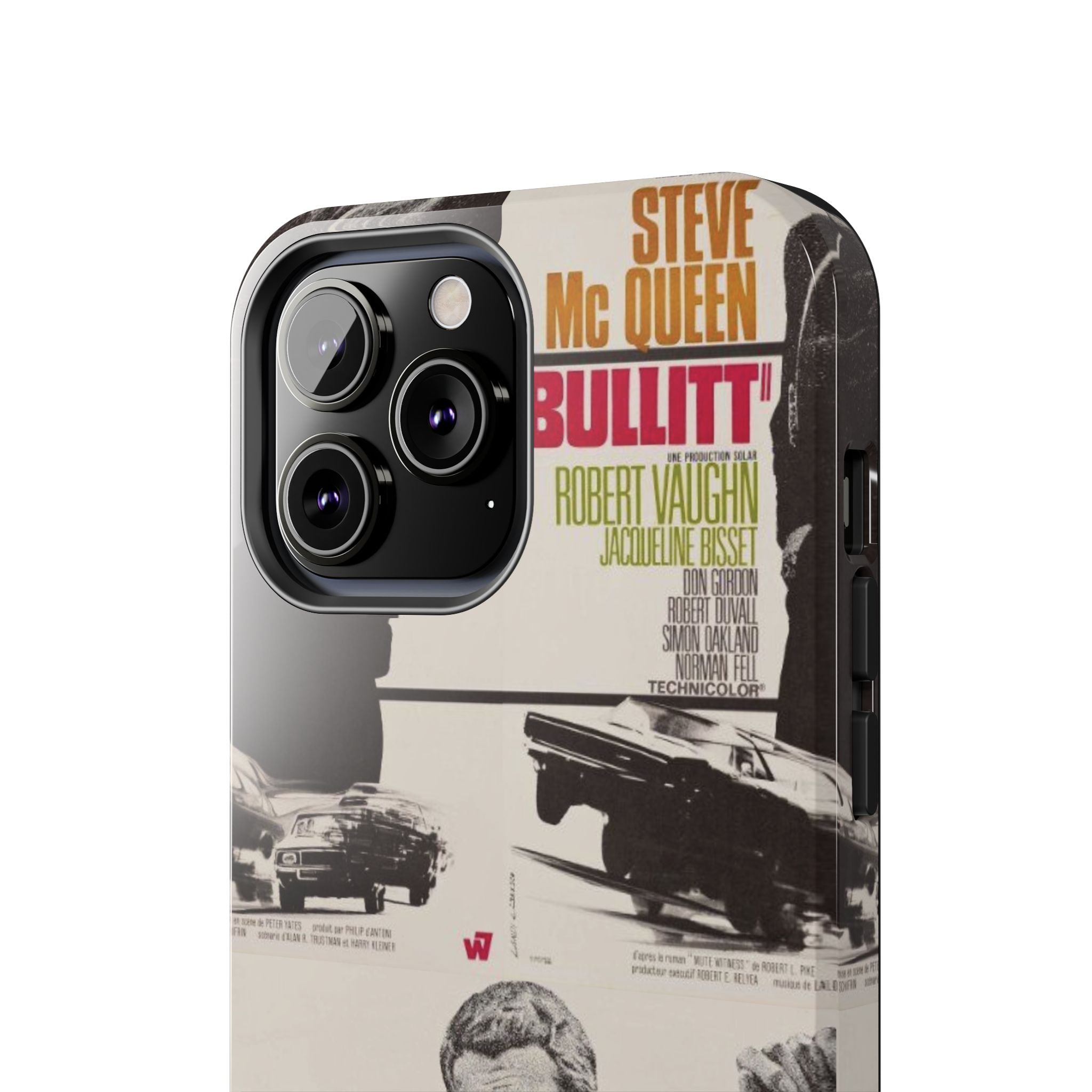 Steve McQueen Bullitt Movie Tough Phone Case | Classic Car Chase Film Phone Case