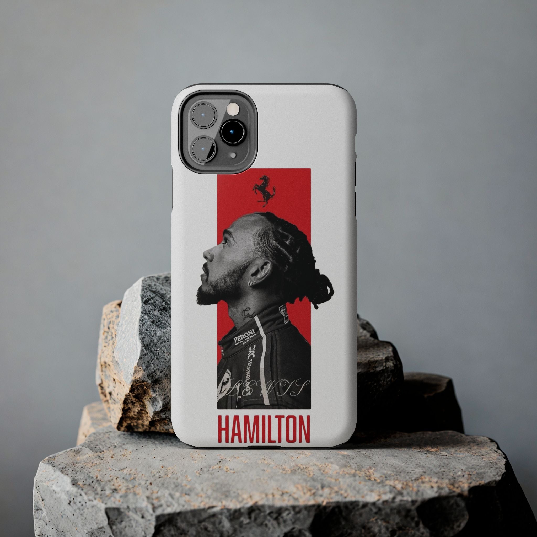 Lewis Hamilton F1 Tough Phone Case | Formula 1 Champion Phone Case