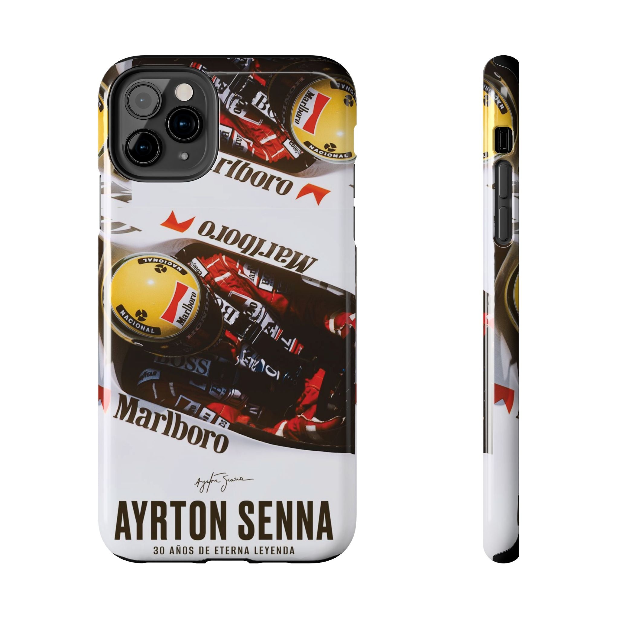 Ayrton Senna McLaren F1 Tough Phone Case | F1 Racing Legend Accessory