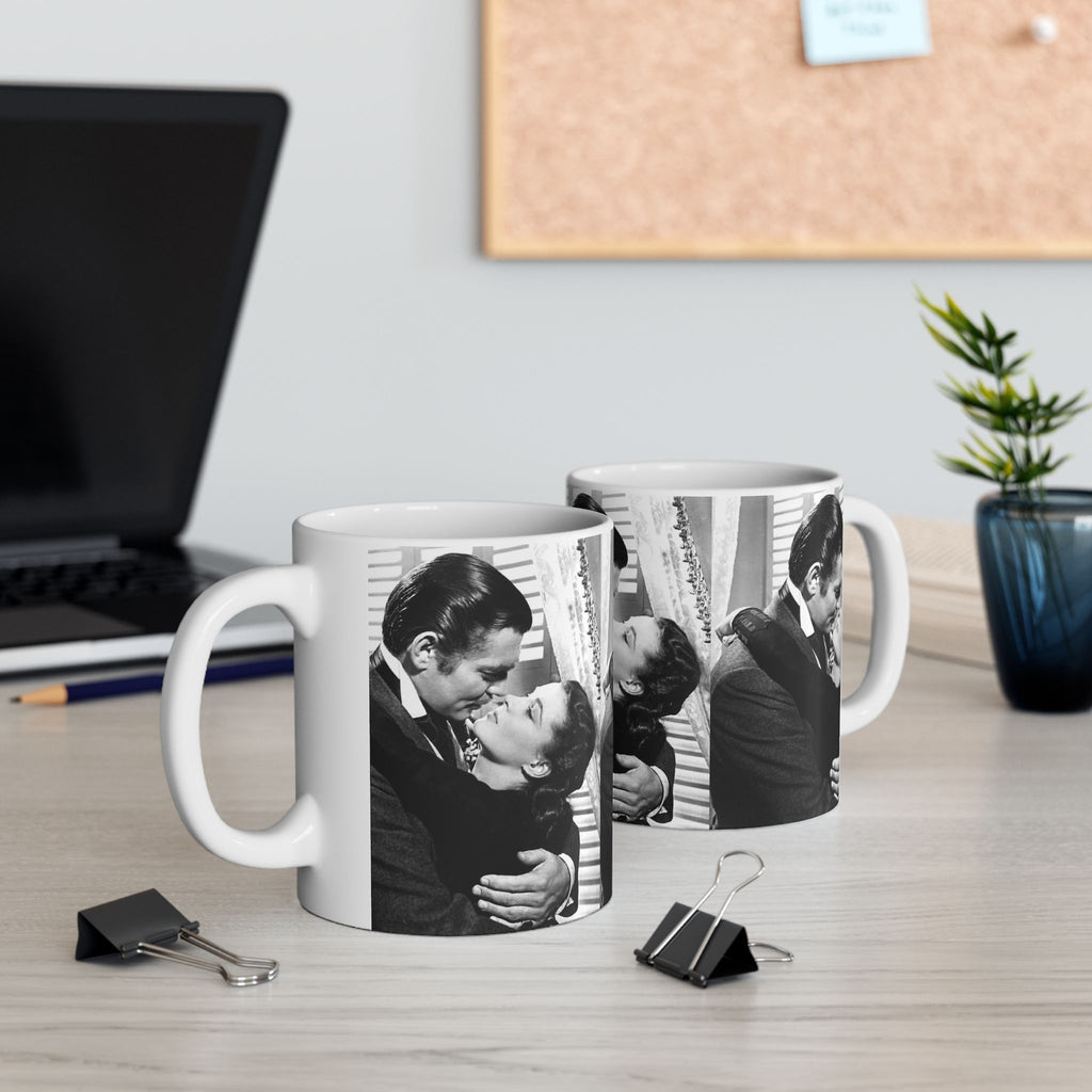 Gone With the Wind Vintage Movie 11oz Mug | Classic Black and White Cinema