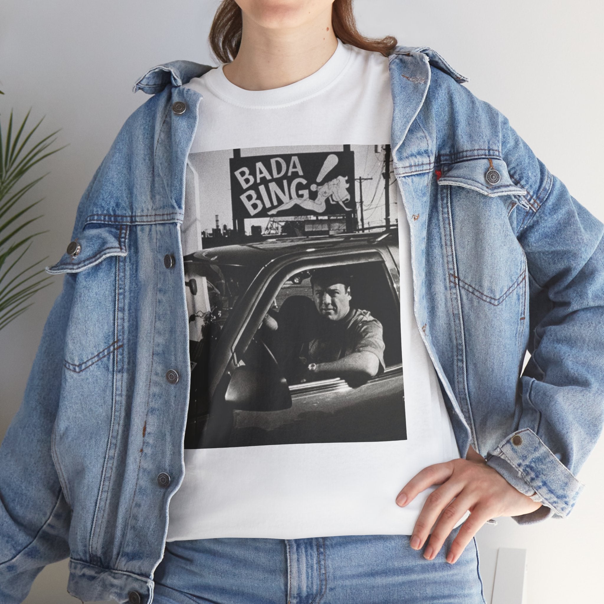 Tony Soprano Bada Bing Inspired Unisex T-Shirt | Classic Mafia TV Tee (2 colors )