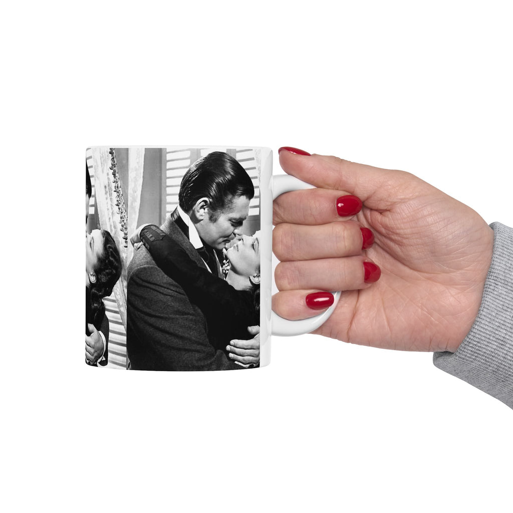 Gone With the Wind Vintage Movie 11oz Mug | Classic Black and White Cinema