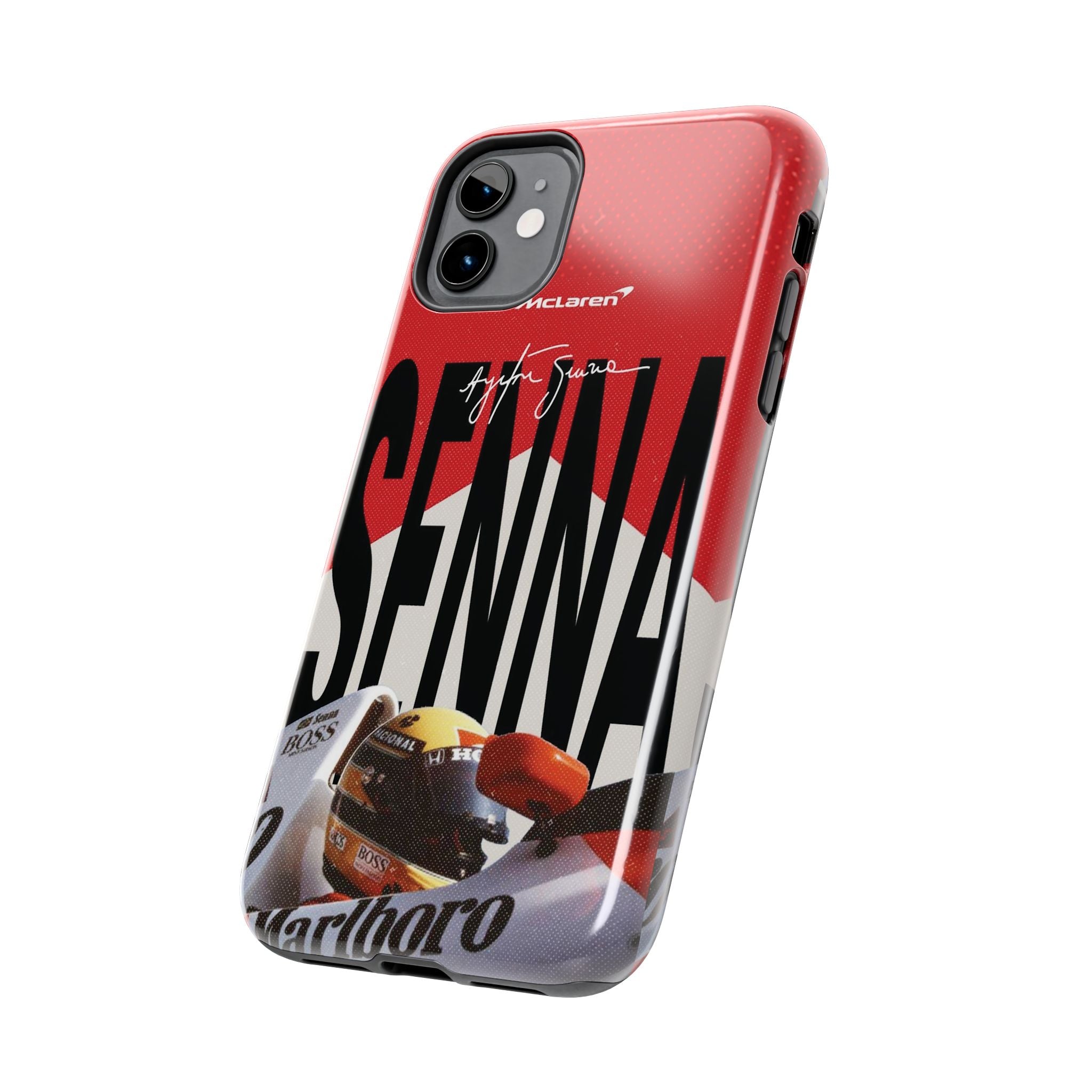 Ayrton Senna McLaren F1 Tough Phone Case | Formula 1 Racing Legend Phone Case