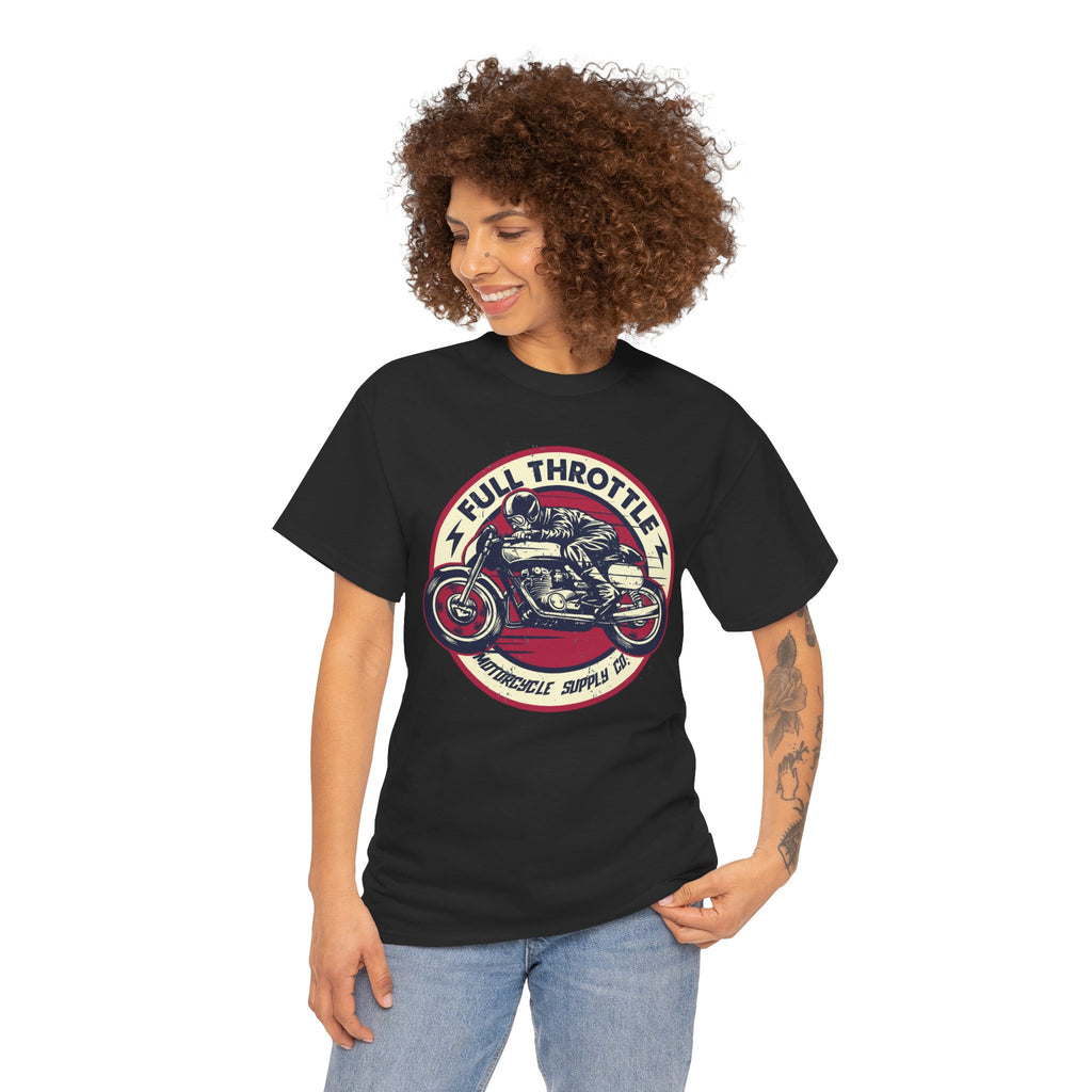 Unisex Full Thorotle Custom Graphic Motorcycle T-Shirt (5 Colors)