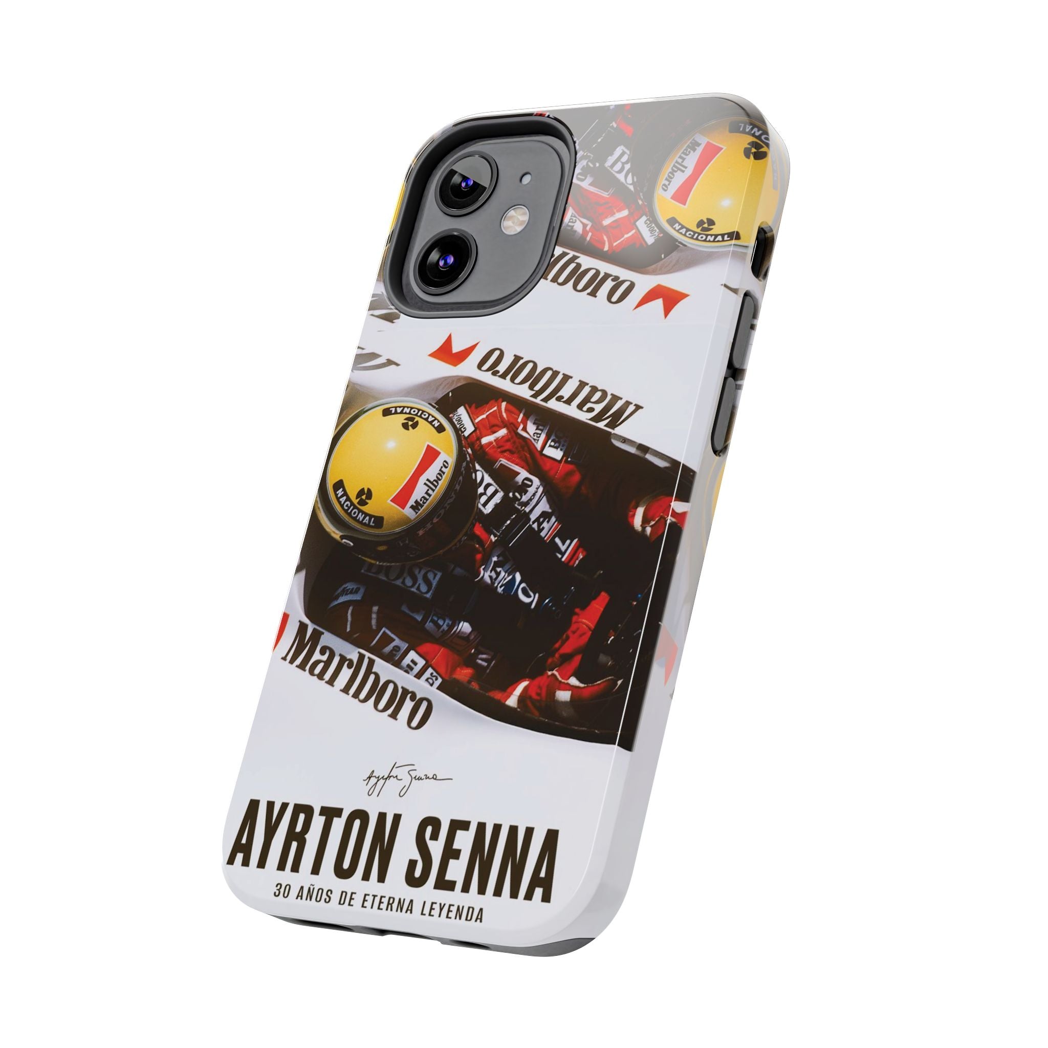 Ayrton Senna McLaren F1 Tough Phone Case | F1 Racing Legend Accessory
