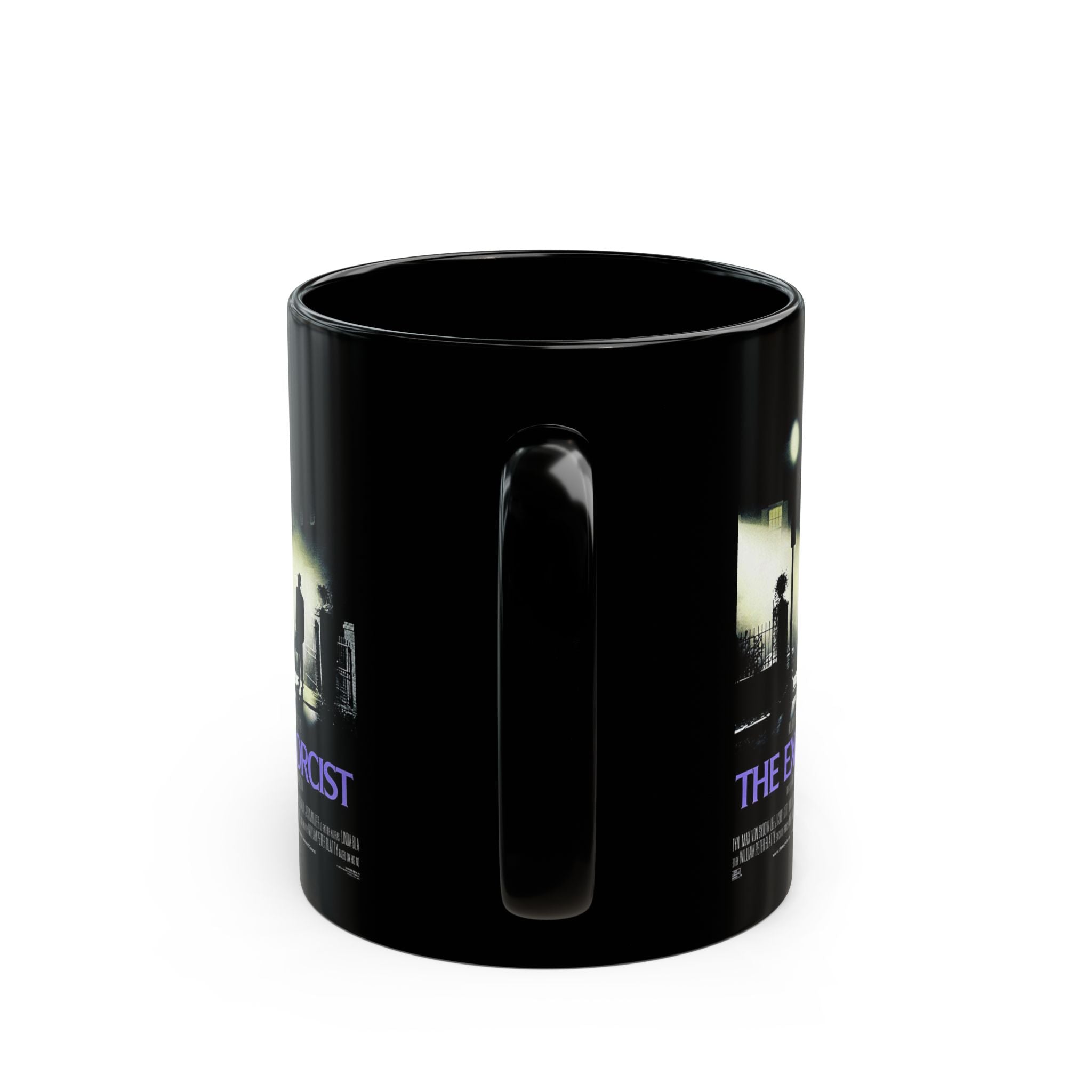 The Exorcist Movie Classic Horror Film 11oz Black Coffee Mug