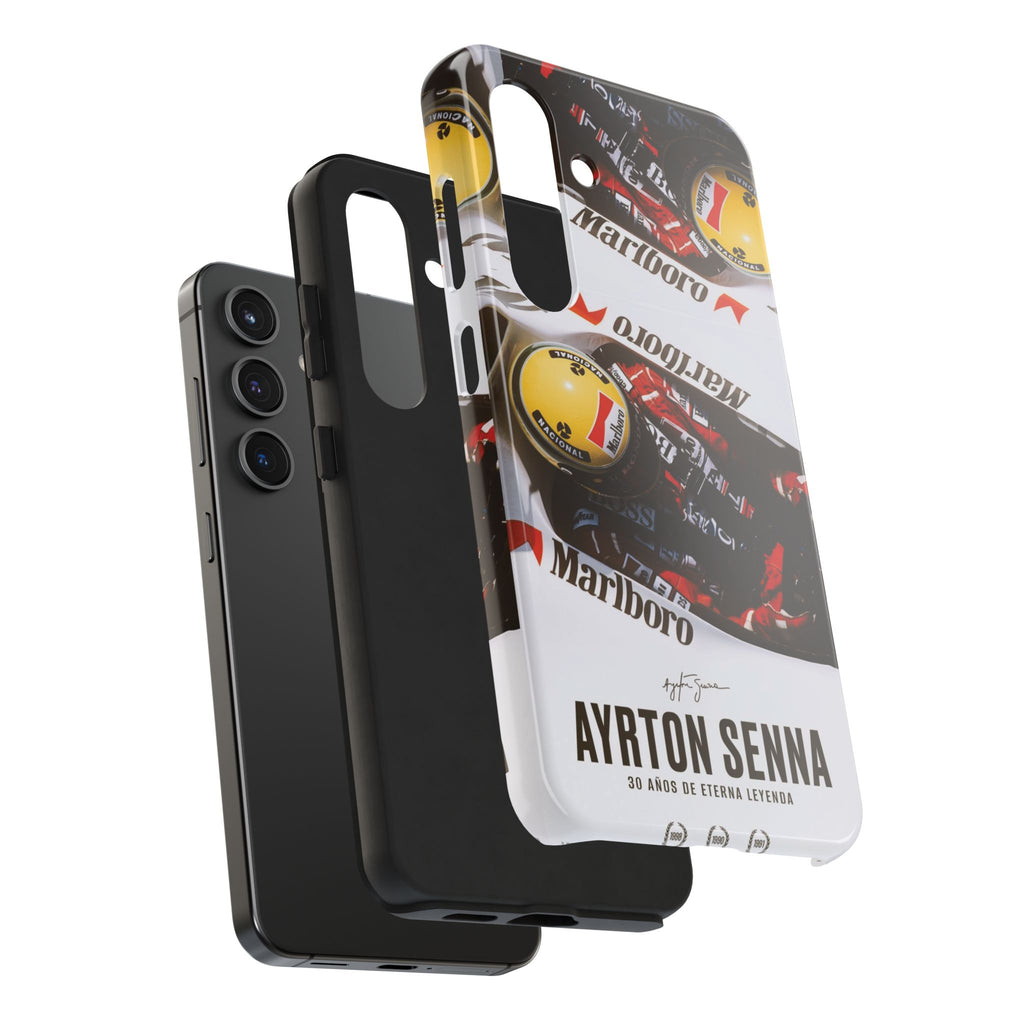 Ayrton Senna McLaren F1 Tough Phone Case | F1 Racing Legend Accessory