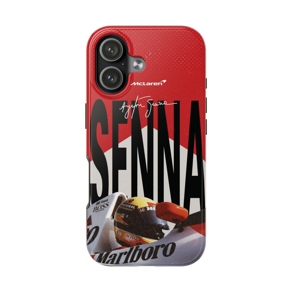 Ayrton Senna McLaren F1 Tough Phone Case | Formula 1 Racing Legend Phone Case