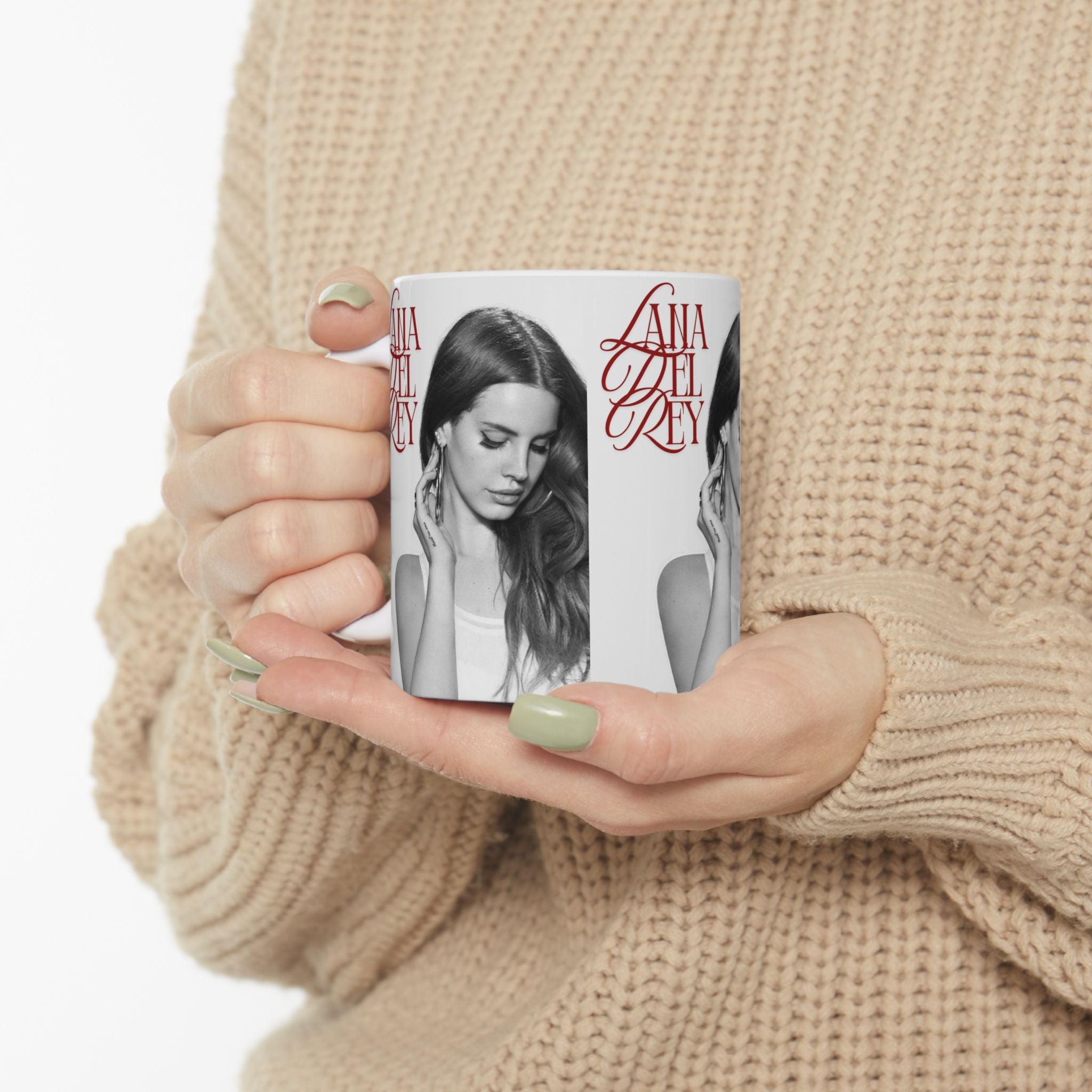Lana Del Rey 11oz Ceramic Coffee Mug | Indie Pop Singer Coffee Cup Gift for Music Lovers