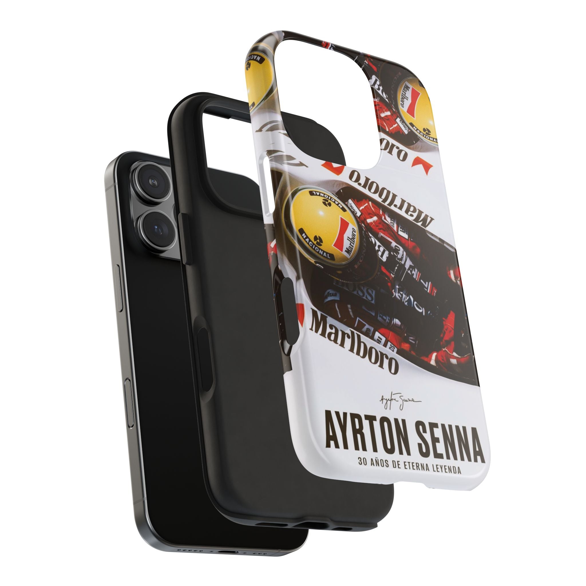 Ayrton Senna McLaren F1 Tough Phone Case | F1 Racing Legend Accessory