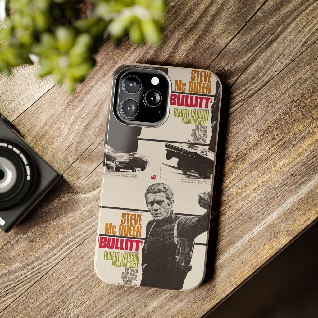 Steve McQueen Bullitt Movie Tough Phone Case | Classic Car Chase Film Phone Case