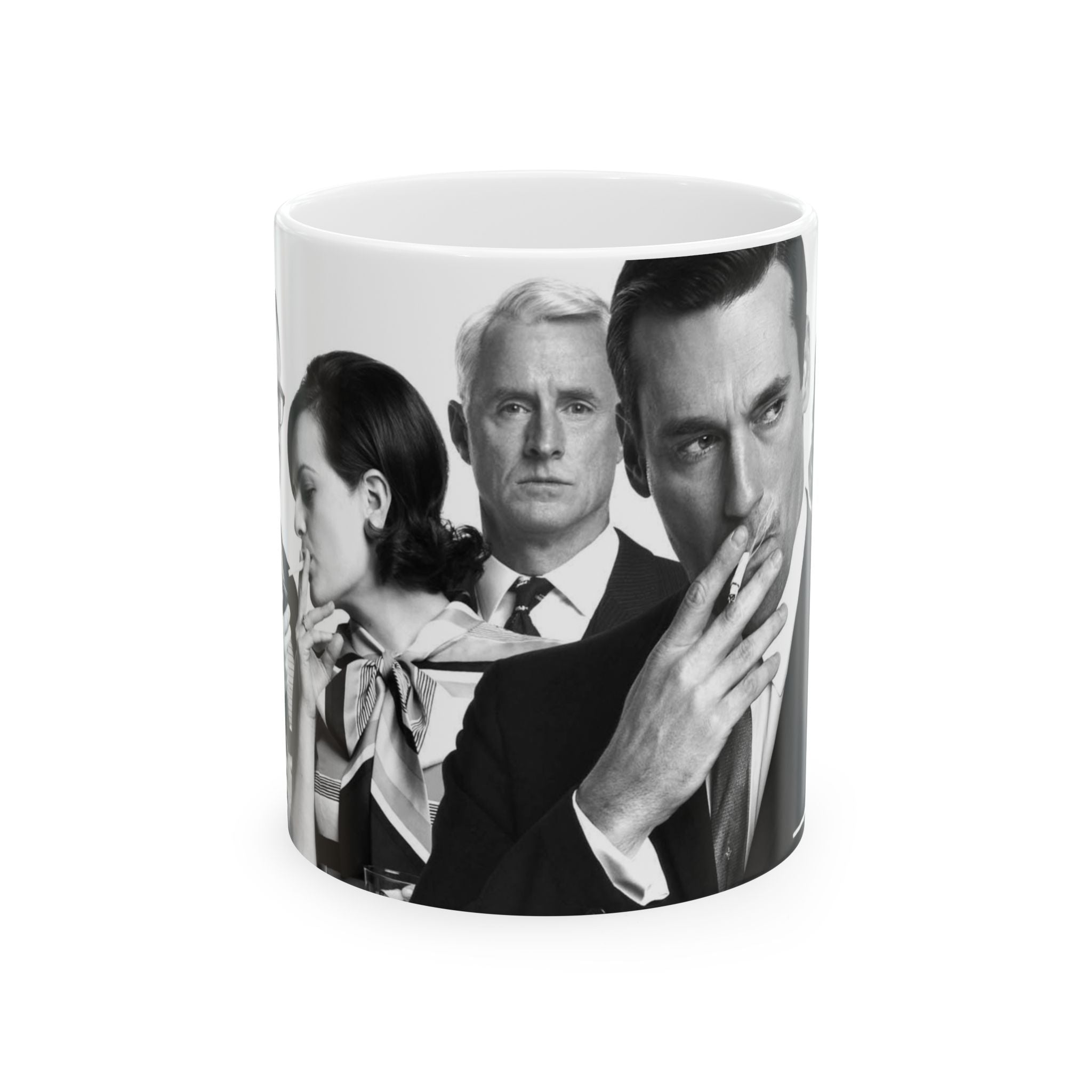 Mad Men Inspired 11oz Coffee Mug With Don Draper Aesthetic