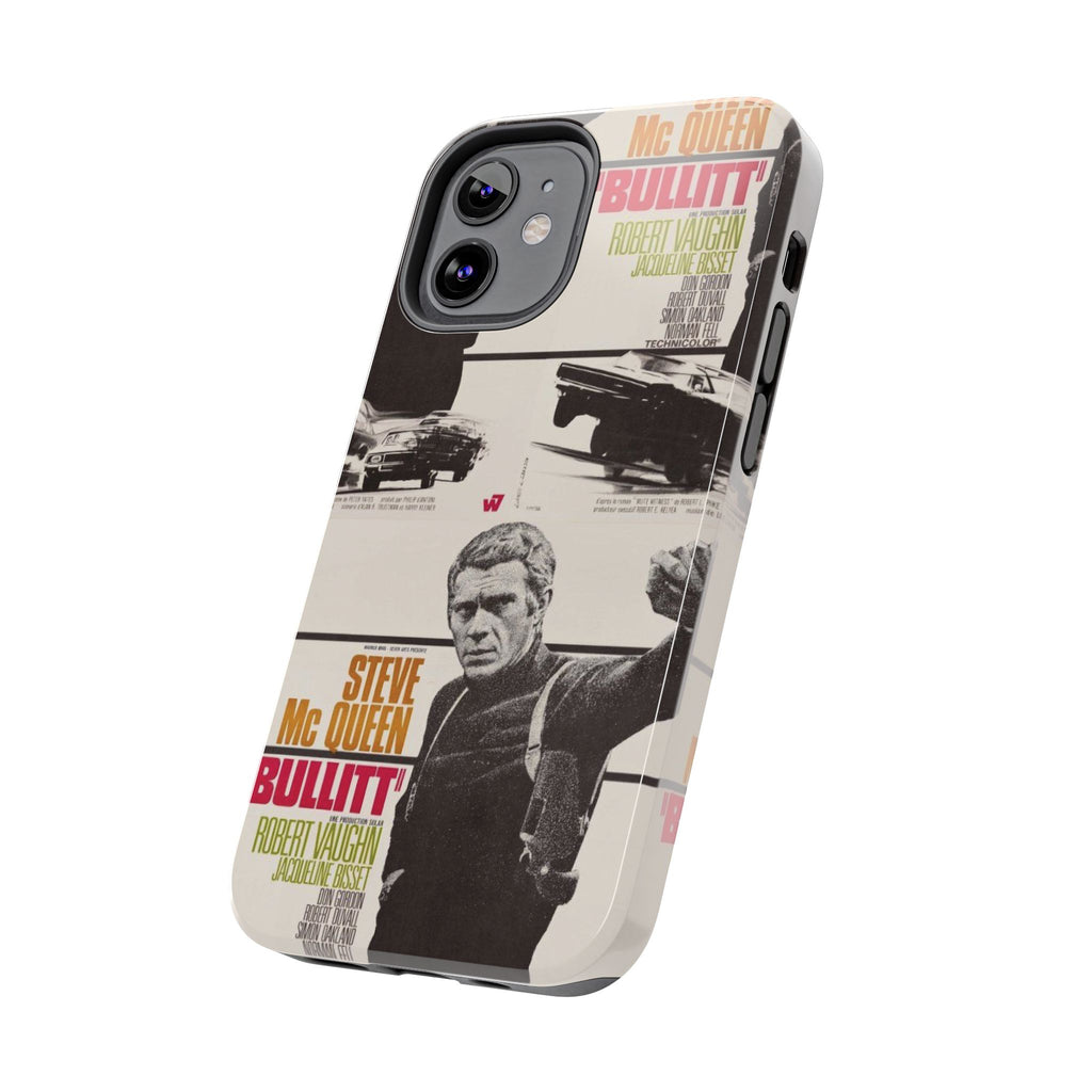 Steve McQueen Bullitt Movie Tough Phone Case | Classic Car Chase Film Phone Case