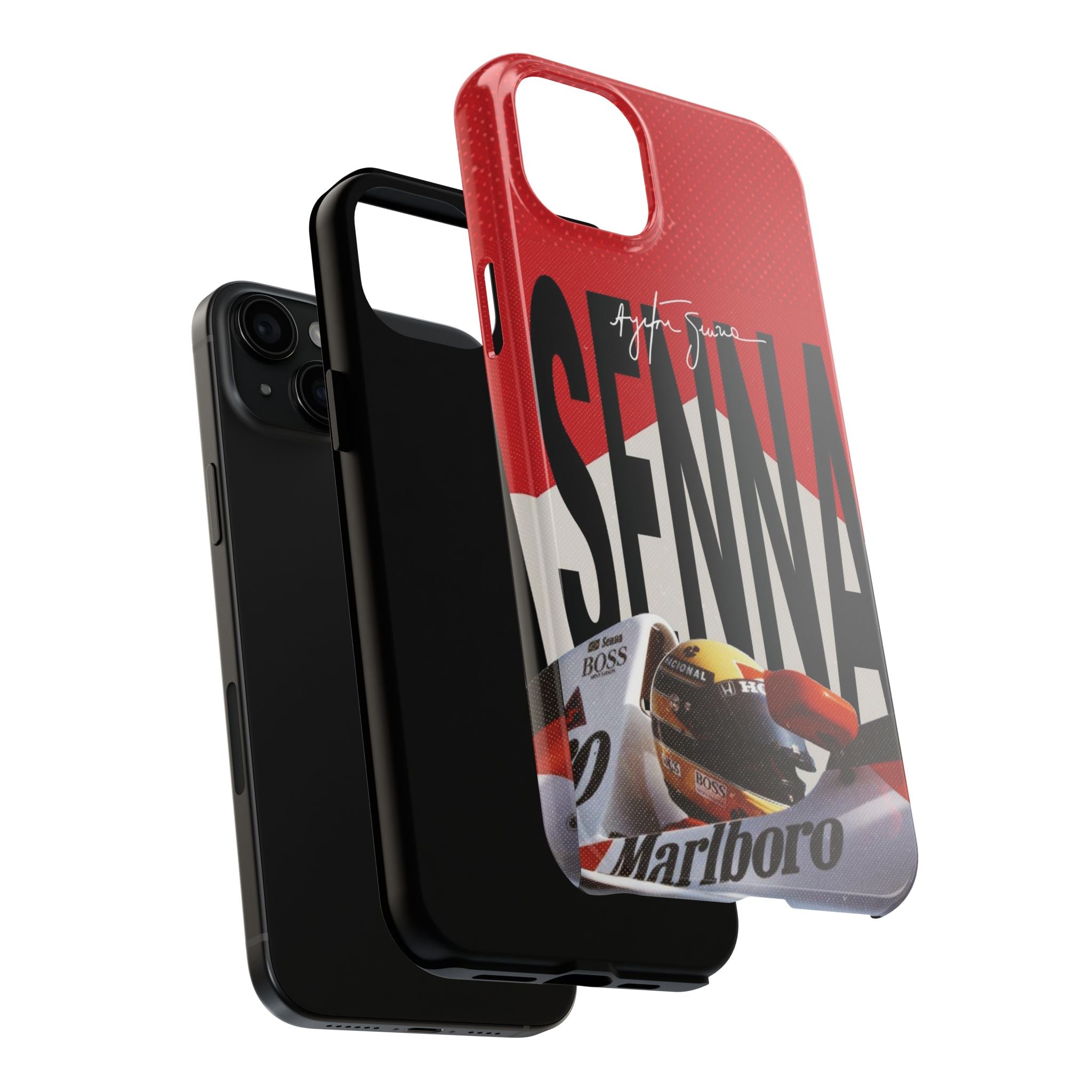 Ayrton Senna McLaren F1 Tough Phone Case | Formula 1 Racing Legend Phone Case