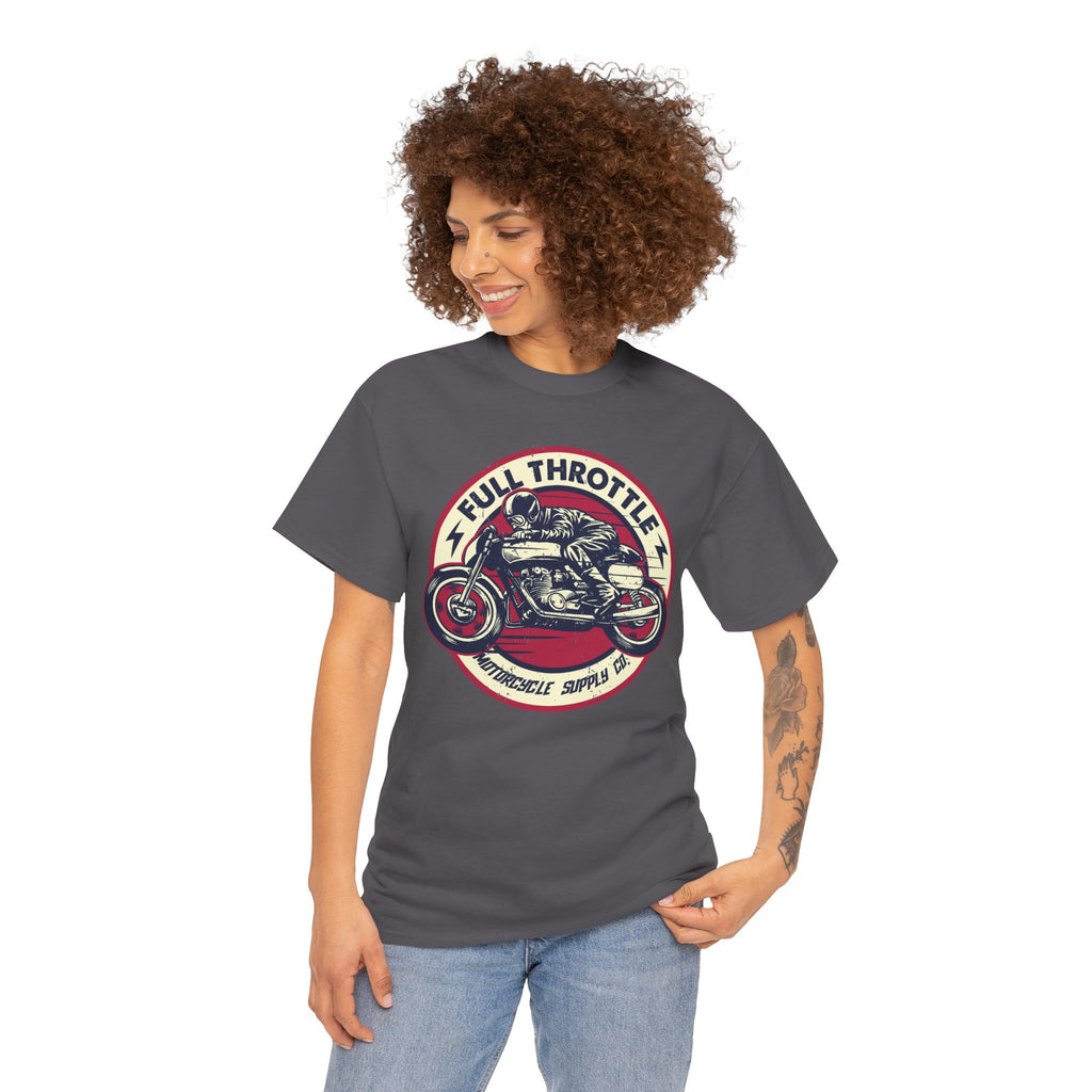 Unisex Full Thorotle Custom Graphic Motorcycle T-Shirt (5 Colors)