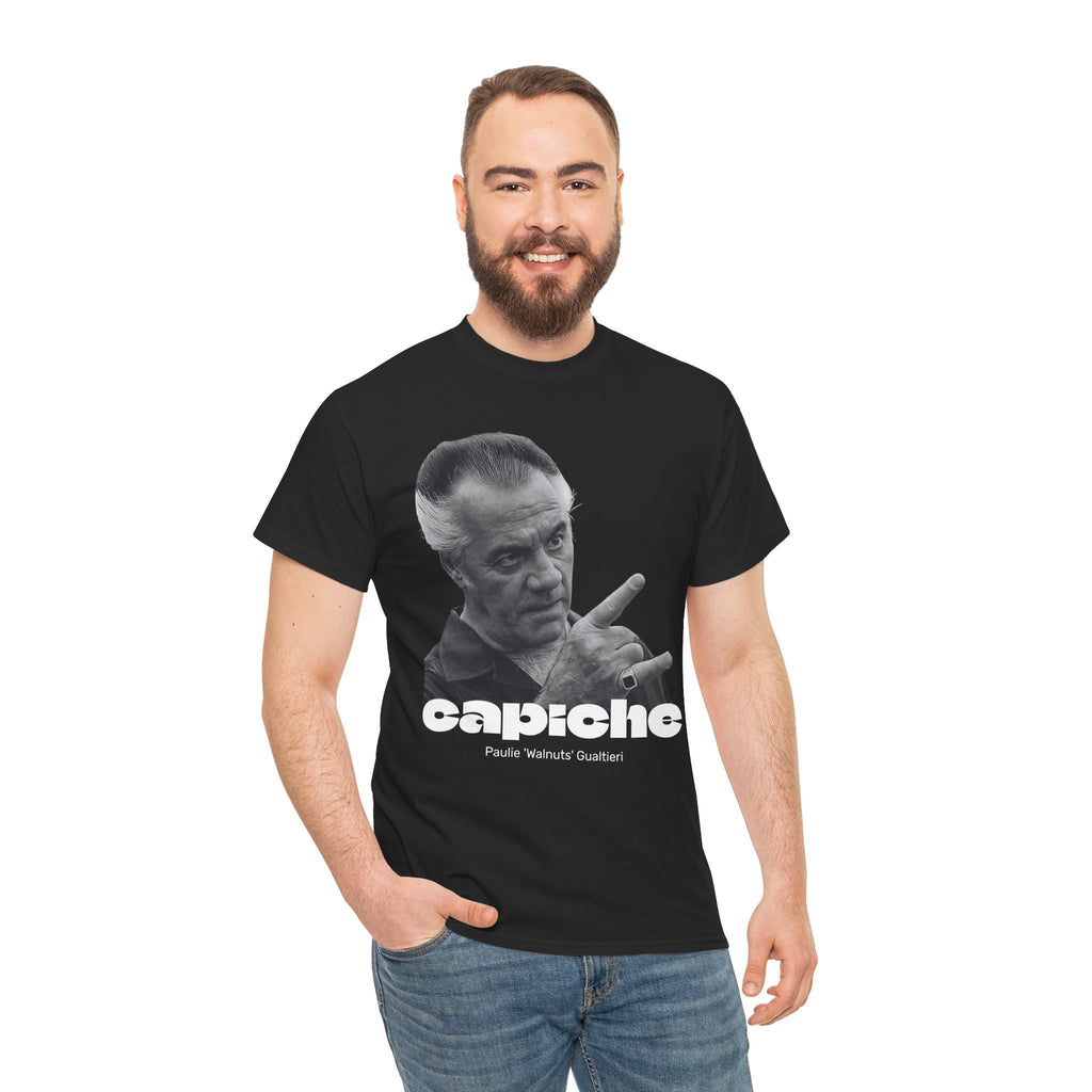 Unisex Paulie Walnuts Gualtieri Capiche Custom Design T-Shirt | One-of-a-Kind Mafia Style Graphic Tee