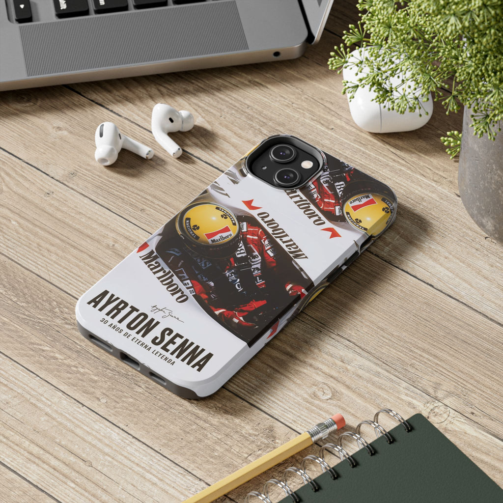 Ayrton Senna McLaren F1 Tough Phone Case | F1 Racing Legend Accessory
