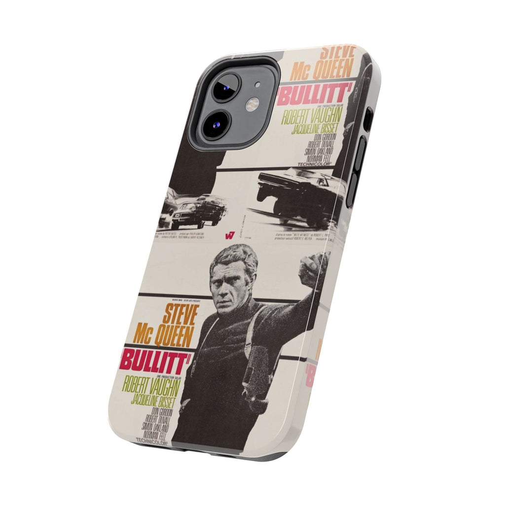 Steve McQueen Bullitt Movie Tough Phone Case | Classic Car Chase Film Phone Case