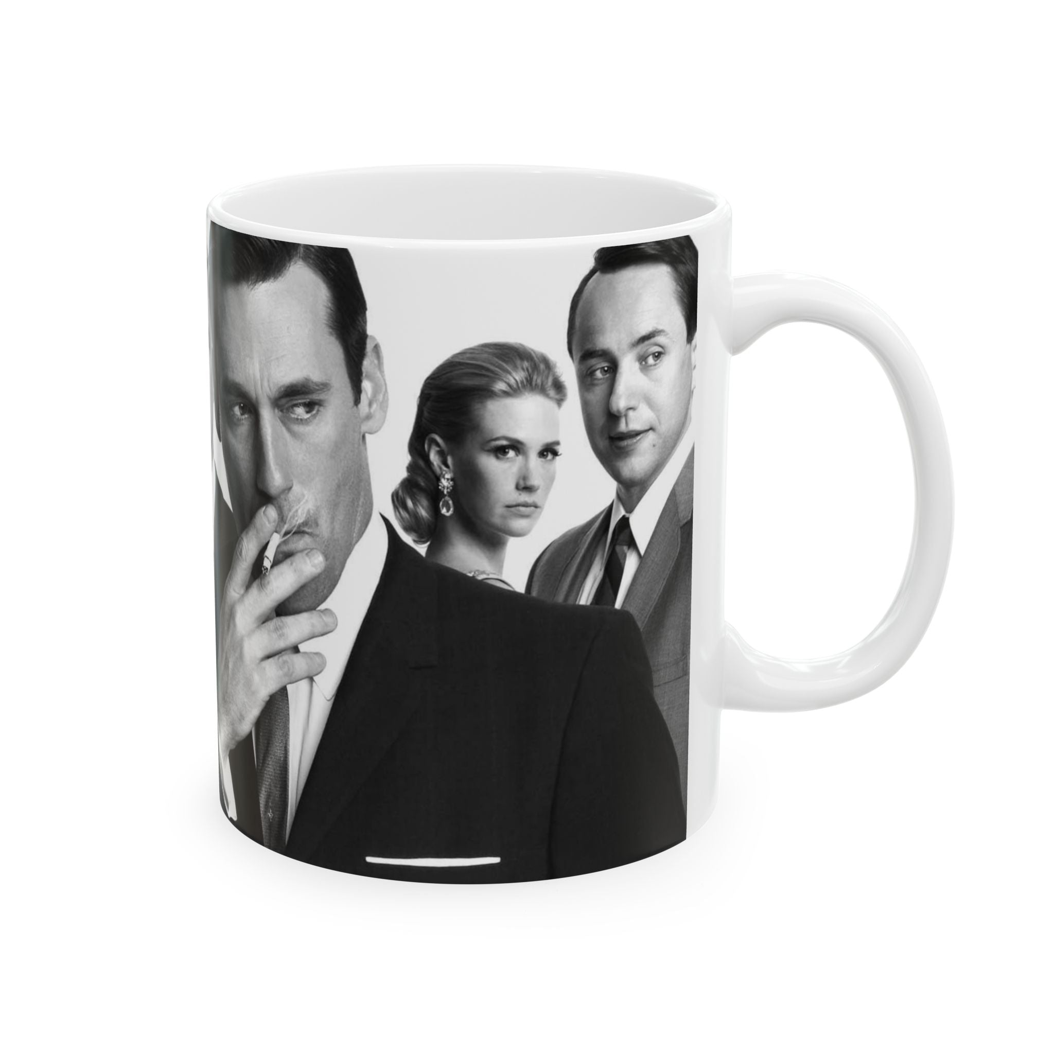 Mad Men Inspired 11oz Coffee Mug With Don Draper Aesthetic