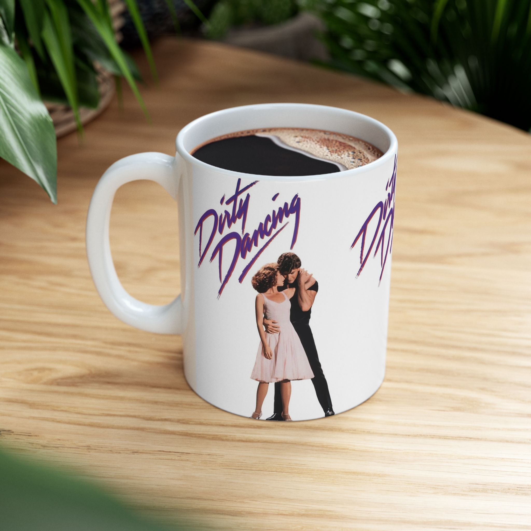 Dirty Dancing Movie Mug, 11oz Ceramic Coffee Mug. Gift for Classic Movie Fans.