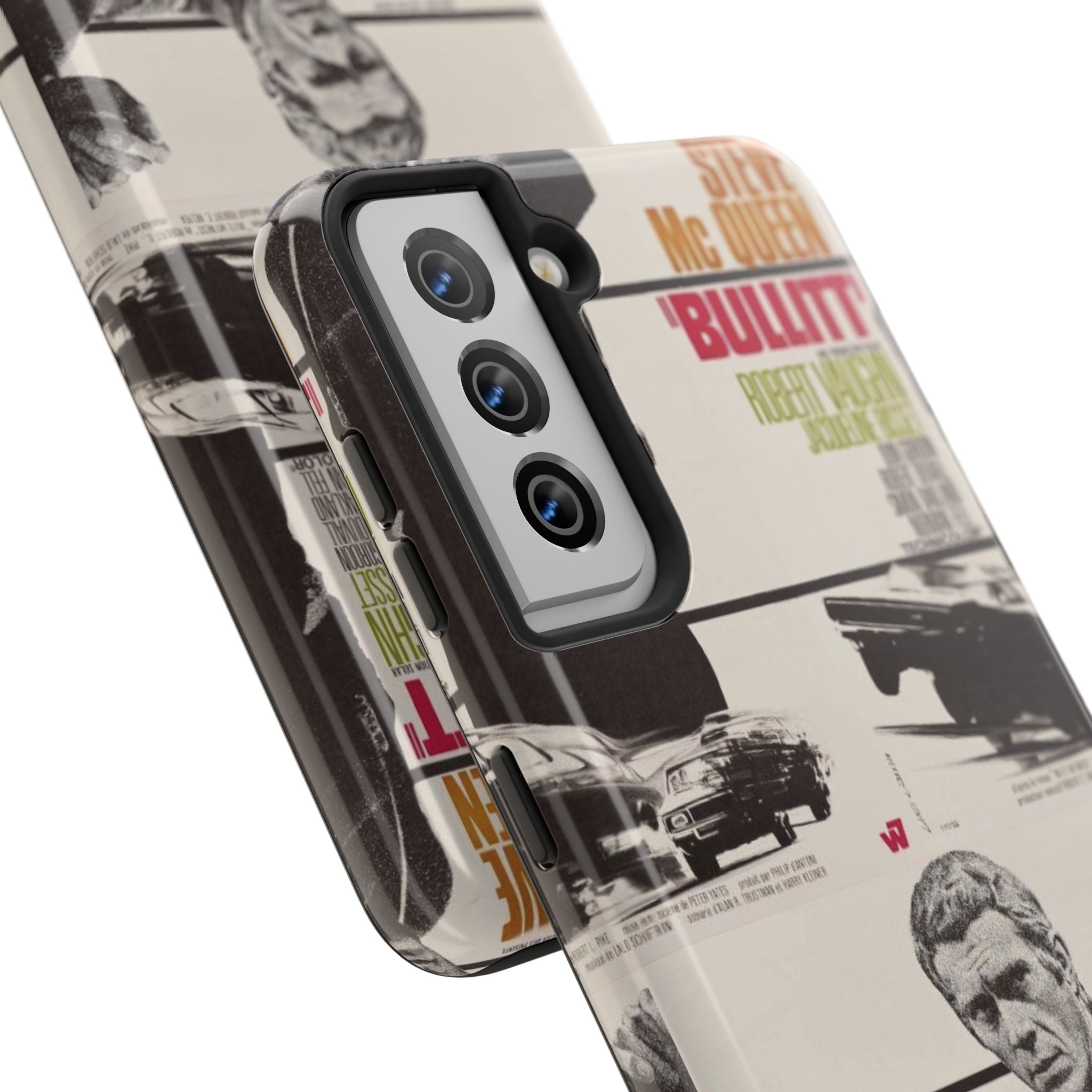 Steve McQueen Bullitt Movie Tough Phone Case | Classic Car Chase Film Phone Case