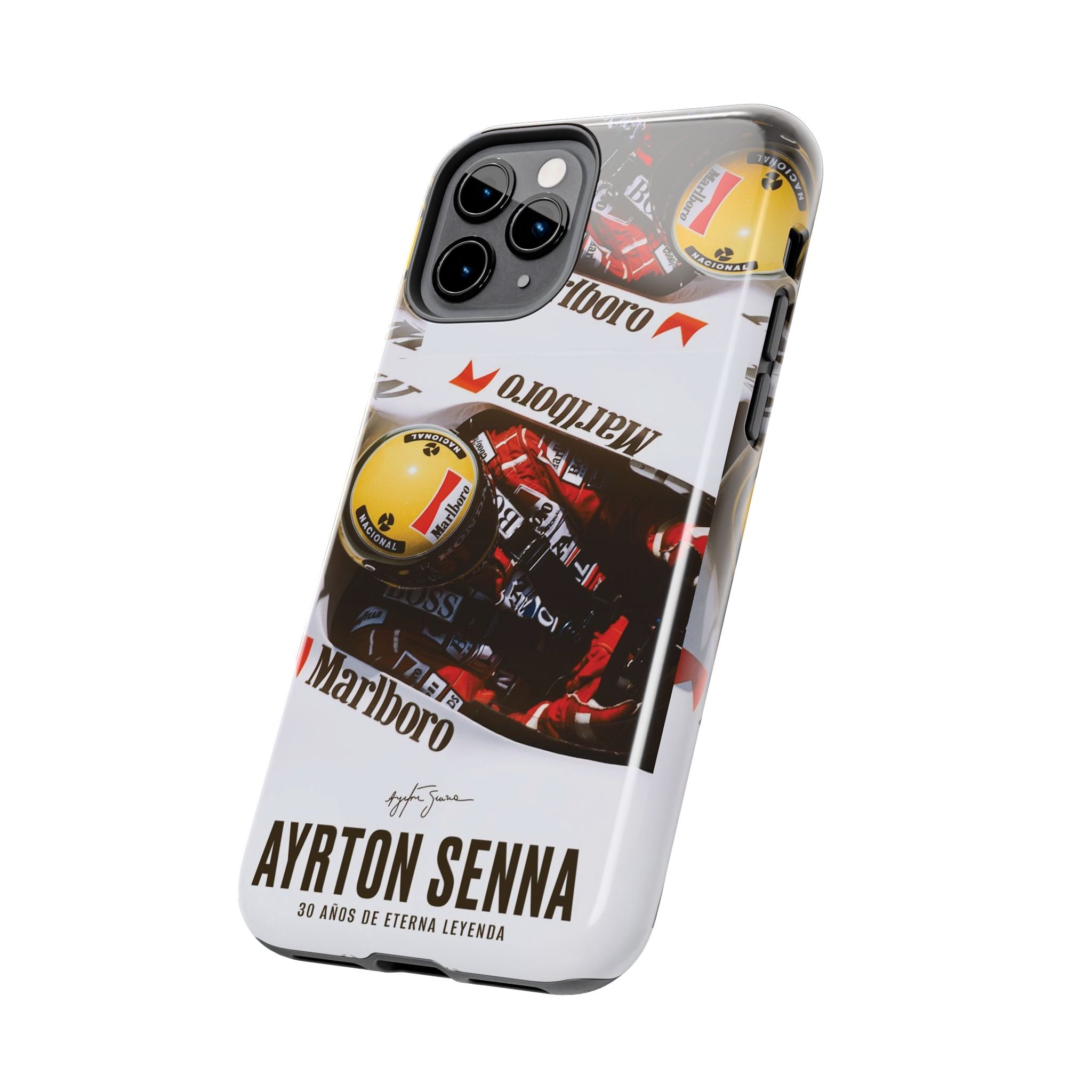 Ayrton Senna McLaren F1 Tough Phone Case | F1 Racing Legend Accessory