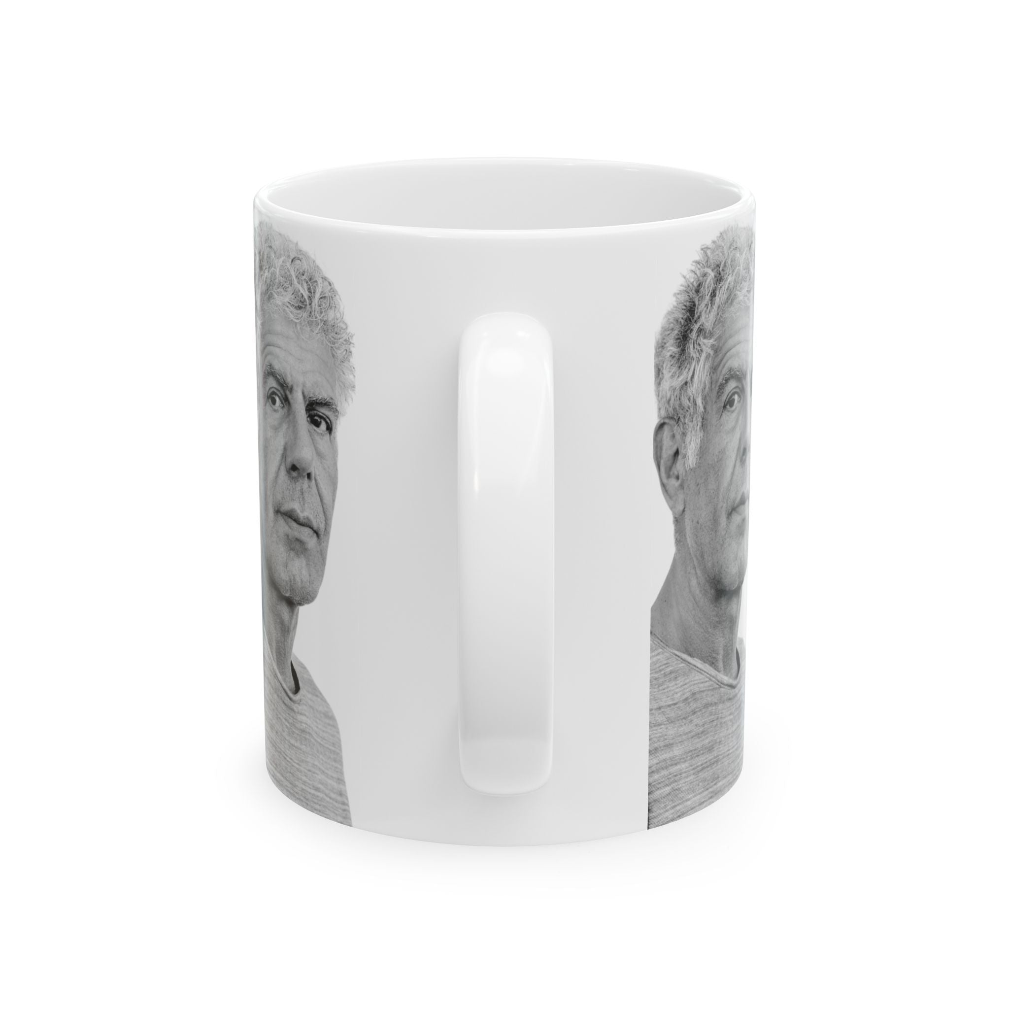 Anthony Bourdain Tribute Mug | Food Lover Coffee Mug | Chef & Travel Fan Gift | 11oz Ceramic Mug