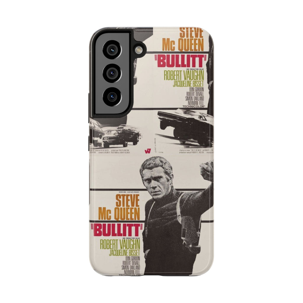 Steve McQueen Bullitt Movie Tough Phone Case | Classic Car Chase Film Phone Case