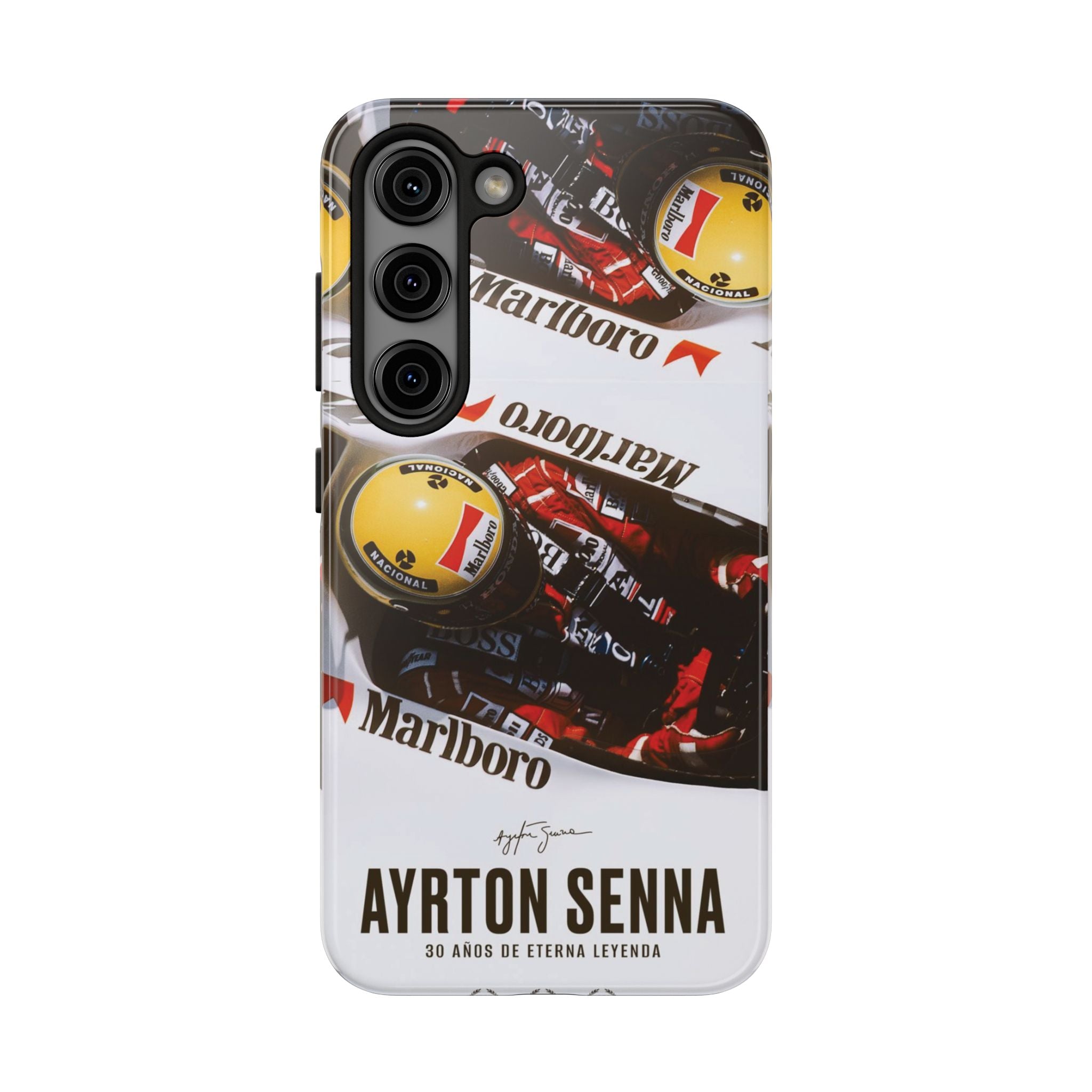 Ayrton Senna McLaren F1 Tough Phone Case | F1 Racing Legend Accessory