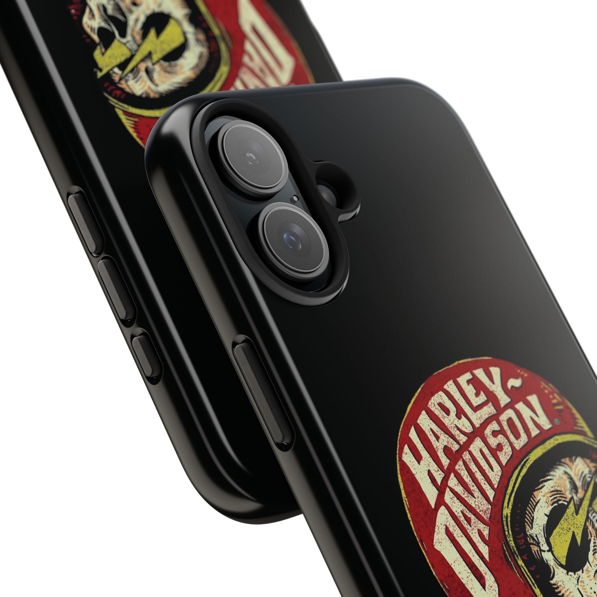 Skull Helmet Tough Phone Case | Vintage Motorcycle Biker Phone Case