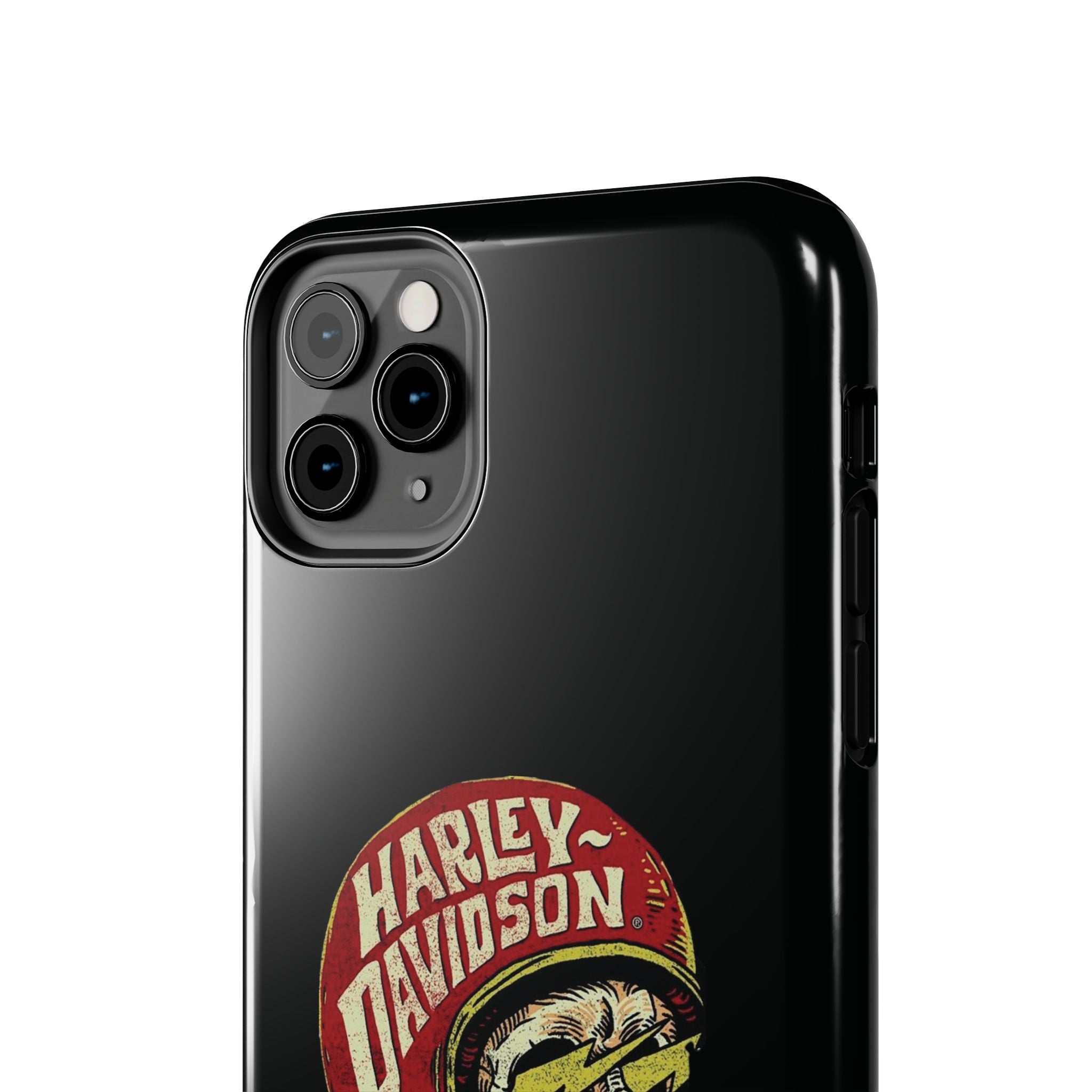 Skull Helmet Tough Phone Case | Vintage Motorcycle Biker Phone Case