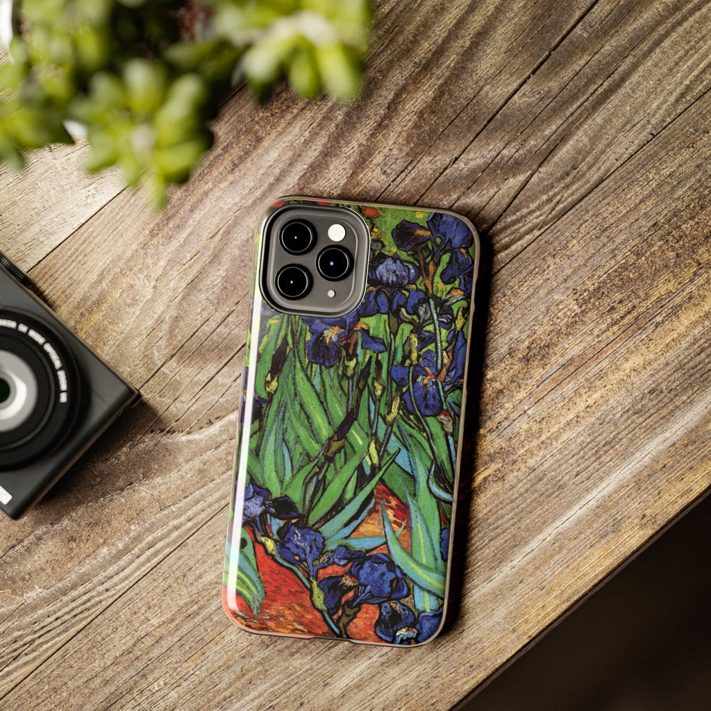 Vincent Van Gogh Irises Inspired Design With Tough Phone Case