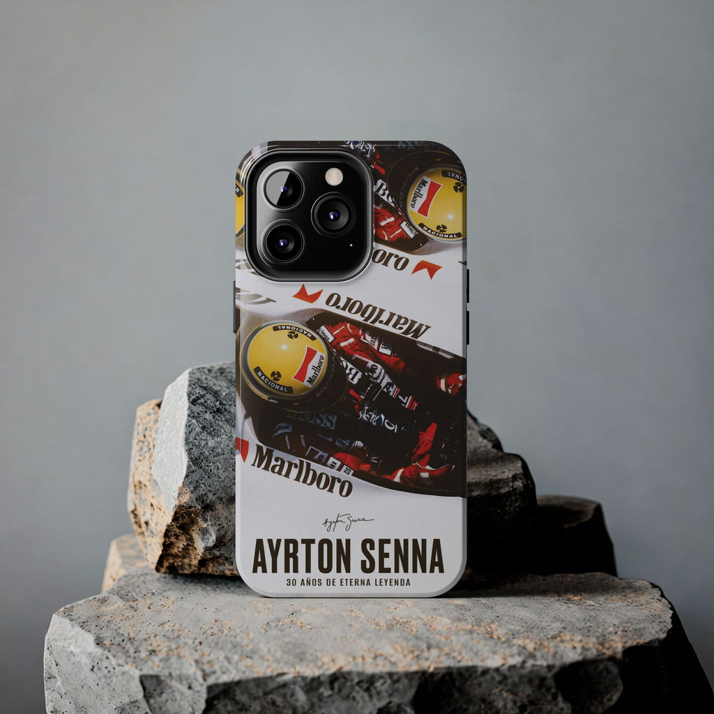 Ayrton Senna McLaren F1 Tough Phone Case | F1 Racing Legend Accessory