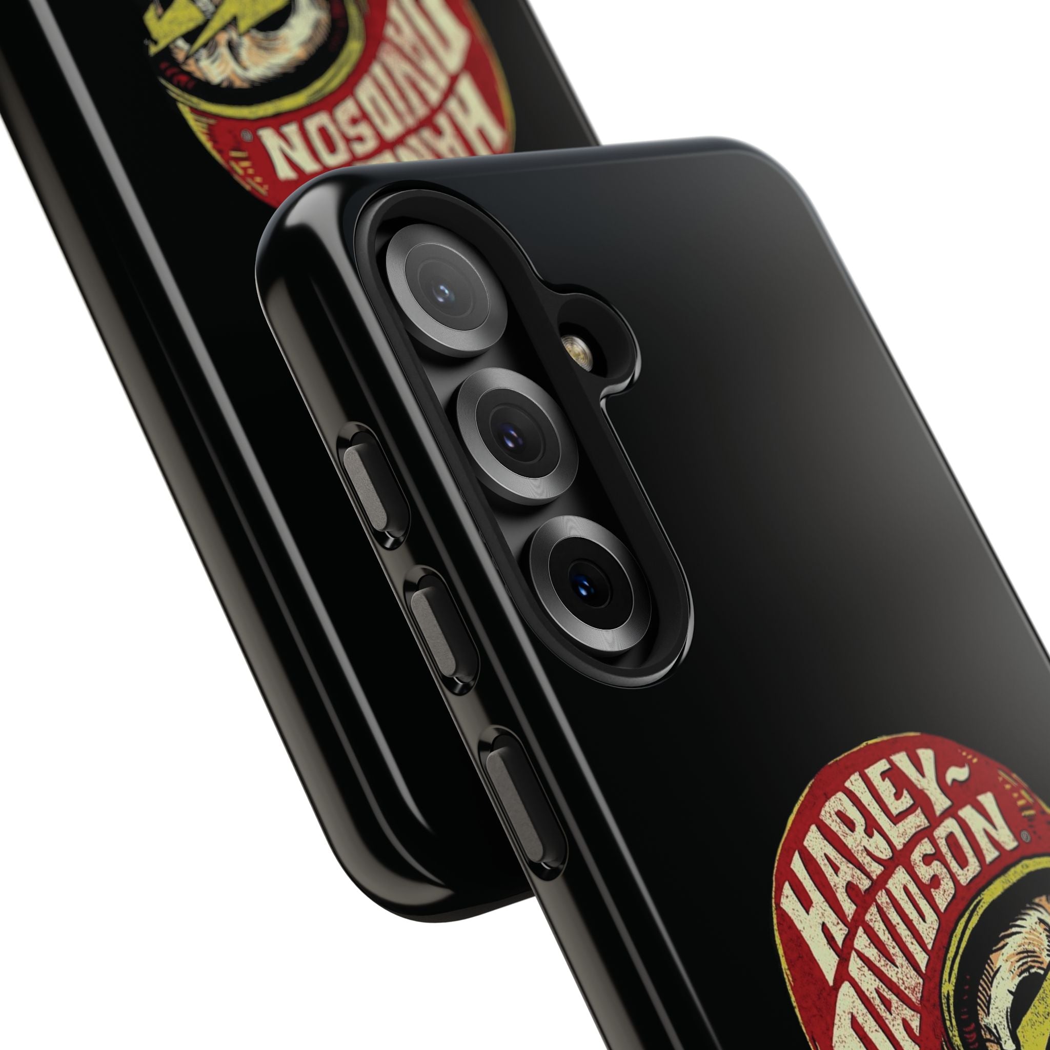 Skull Helmet Tough Phone Case | Vintage Motorcycle Biker Phone Case