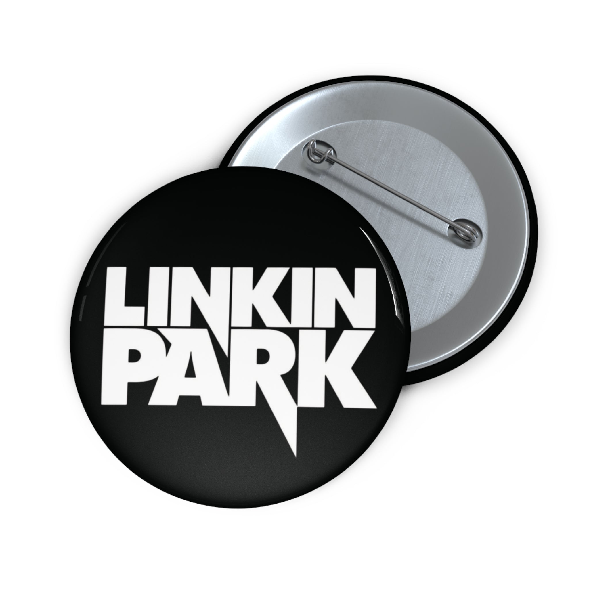 Linkin Park Hard Rock Band Custom PinBack Button (3 Sizes)