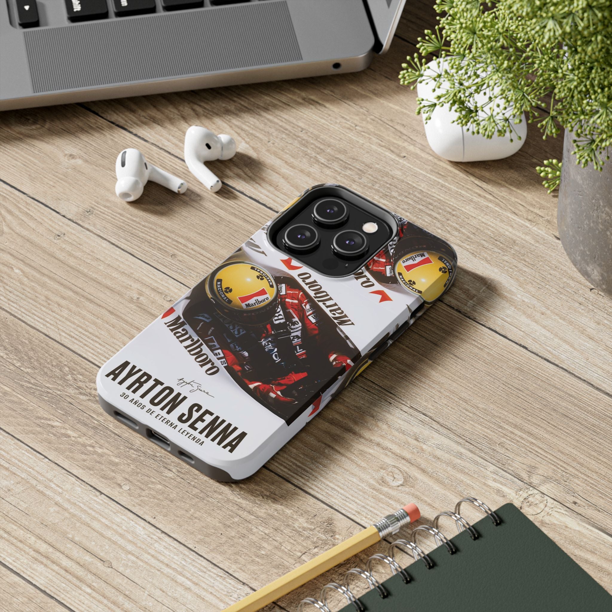 Ayrton Senna McLaren F1 Tough Phone Case | F1 Racing Legend Accessory