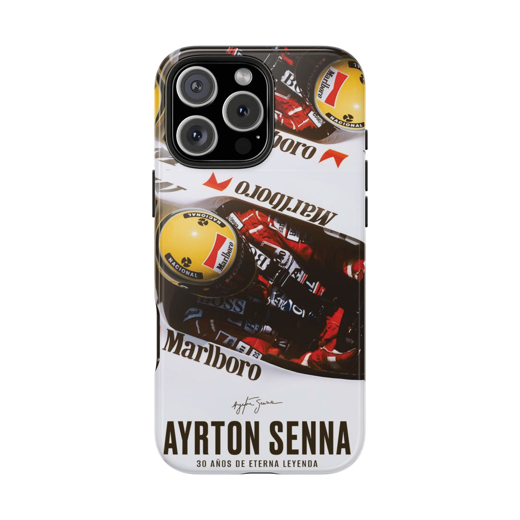 Ayrton Senna McLaren F1 Tough Phone Case | F1 Racing Legend Accessory