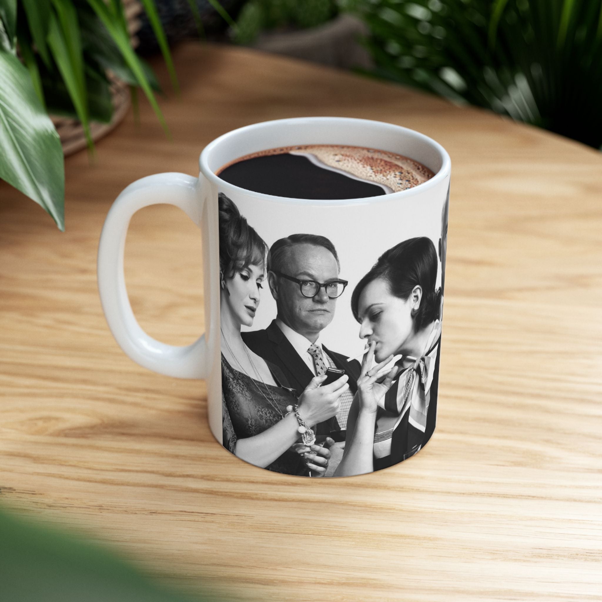 Mad Men Inspired 11oz Coffee Mug With Don Draper Aesthetic