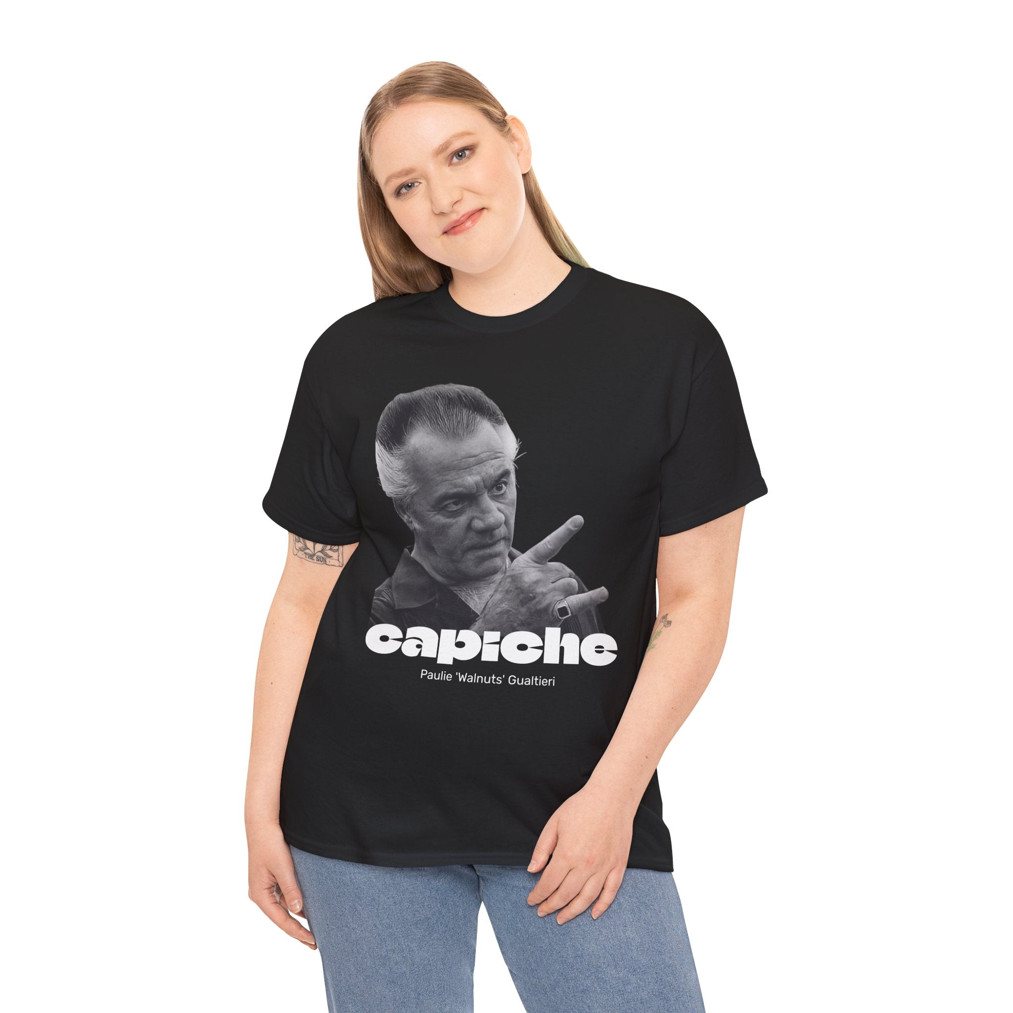 Unisex Paulie Walnuts Gualtieri Capiche Custom Design T-Shirt | One-of-a-Kind Mafia Style Graphic Tee