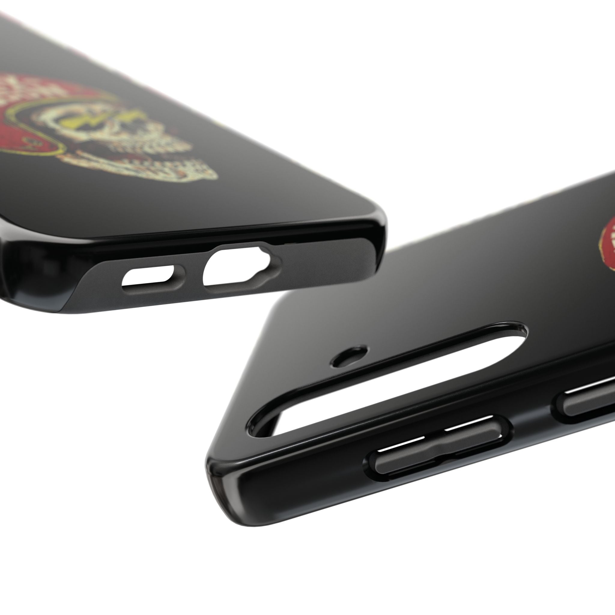 Skull Helmet Tough Phone Case | Vintage Motorcycle Biker Phone Case