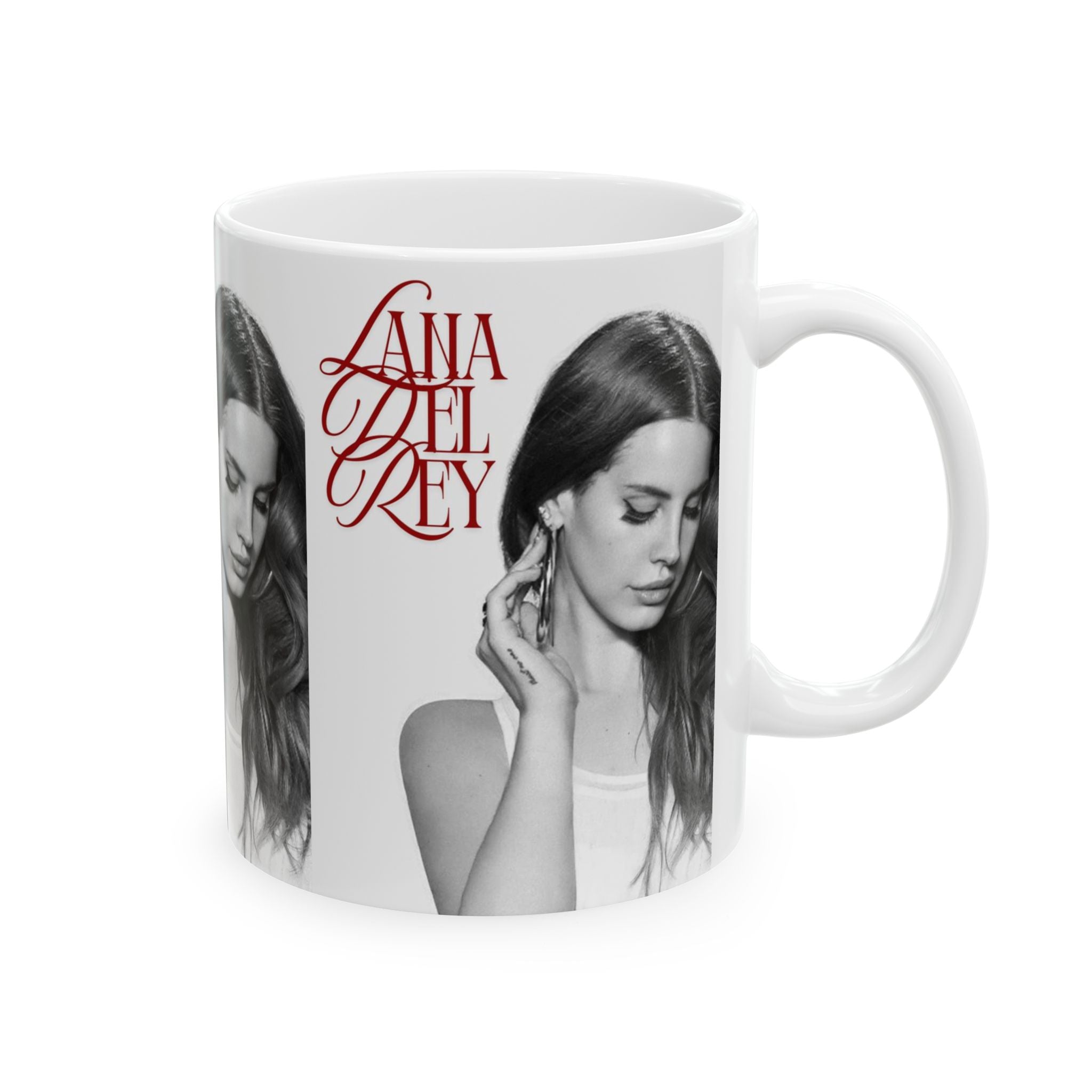 Lana Del Rey 11oz Ceramic Coffee Mug | Indie Pop Singer Coffee Cup Gift for Music Lovers