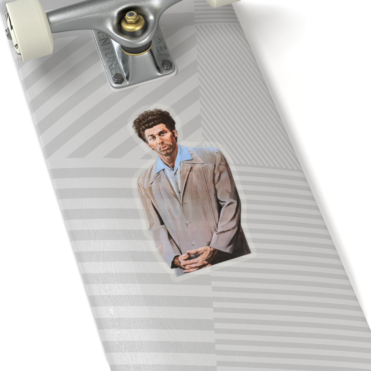Cosmo Kramer Seinfeld Beloved Character Stickers with his Portrait Artwork (4 Sizes)